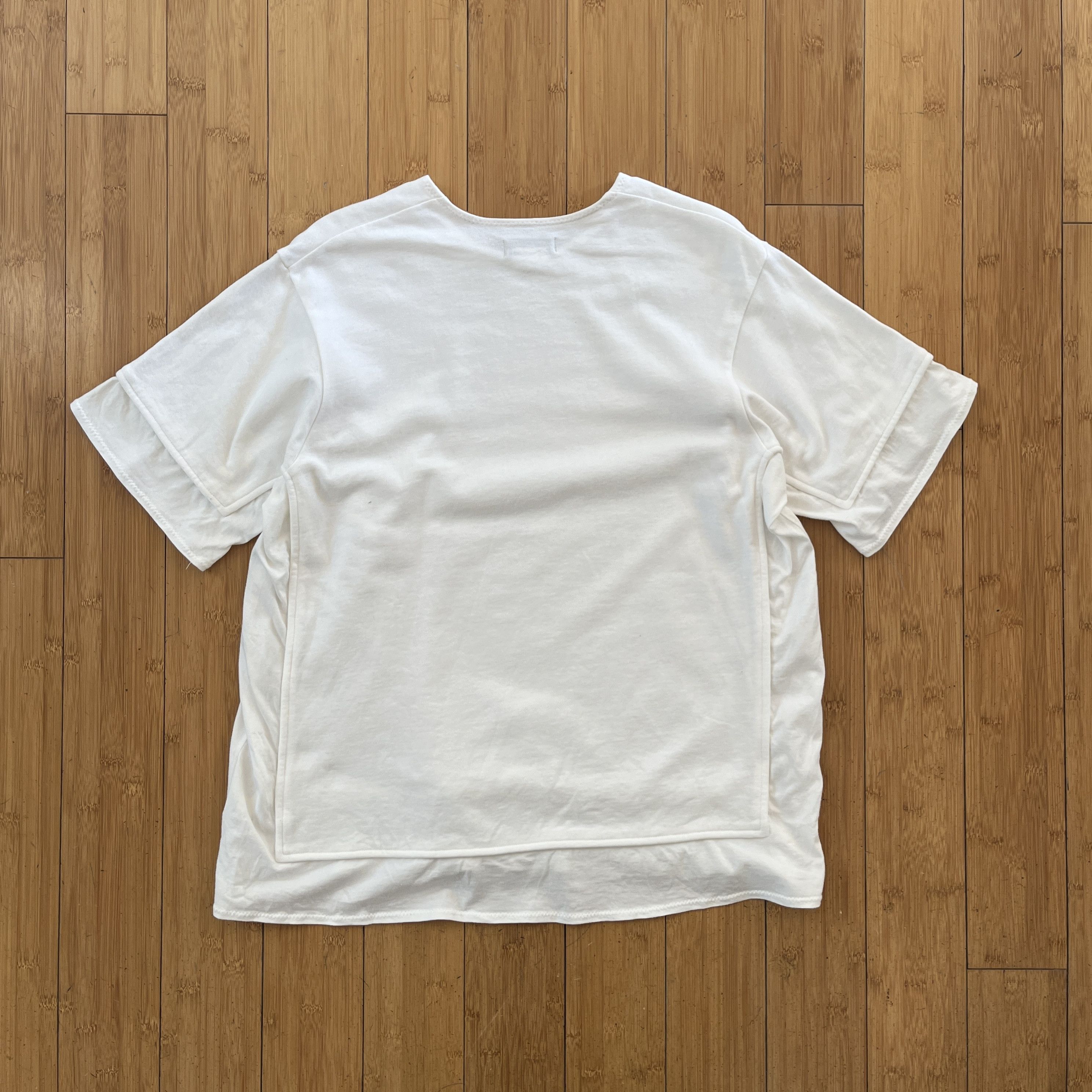 Comme des Garcons Homme Plus Comme des Garçons Homme Plus Double Layer T-Shirt Size US S / EU 44-46 / 1 - 5 Thumbnail