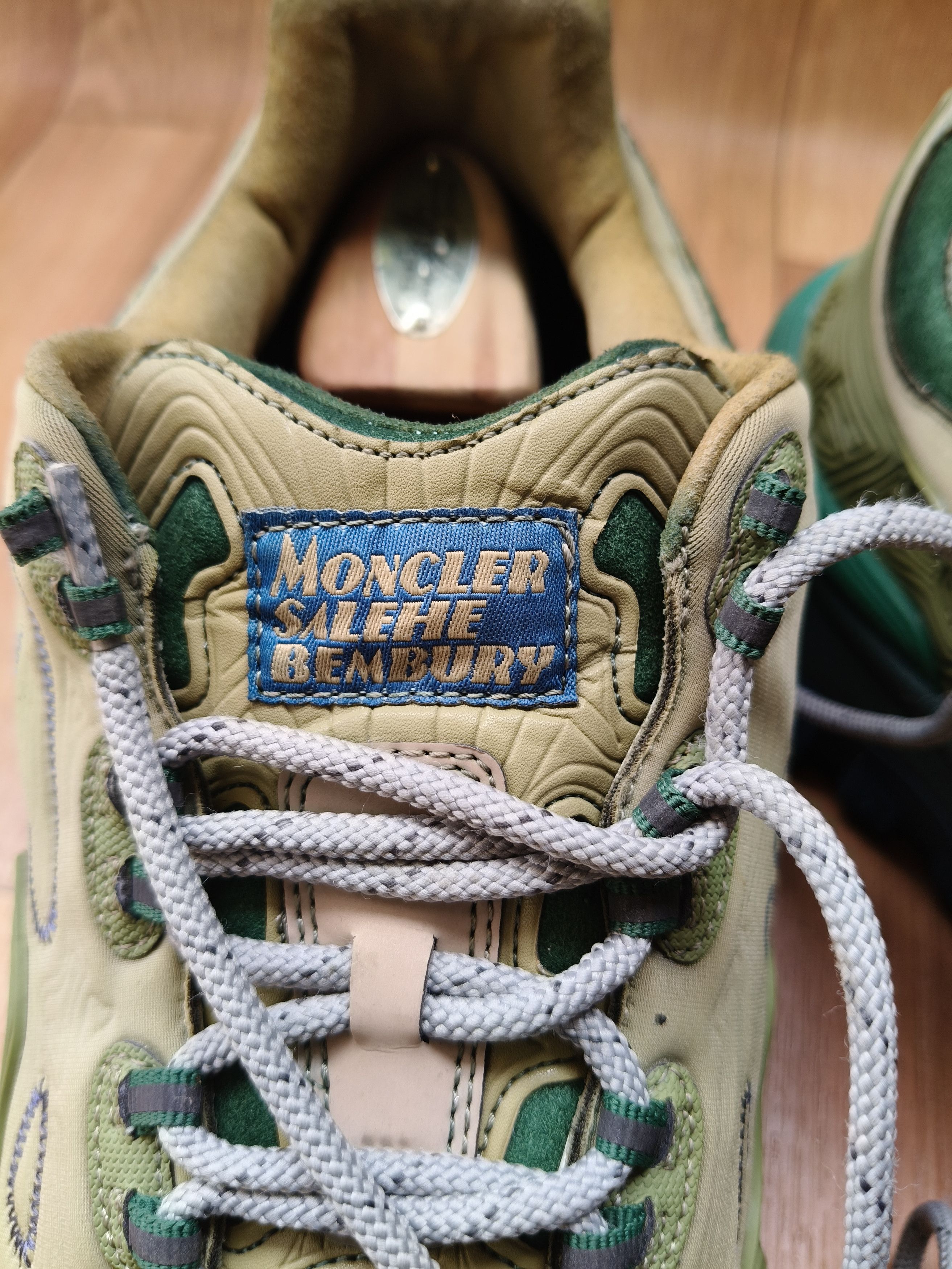 Moncler Monclear x salahe bembury genius sneaker Size US 12 / EU 45 - 13 Thumbnail