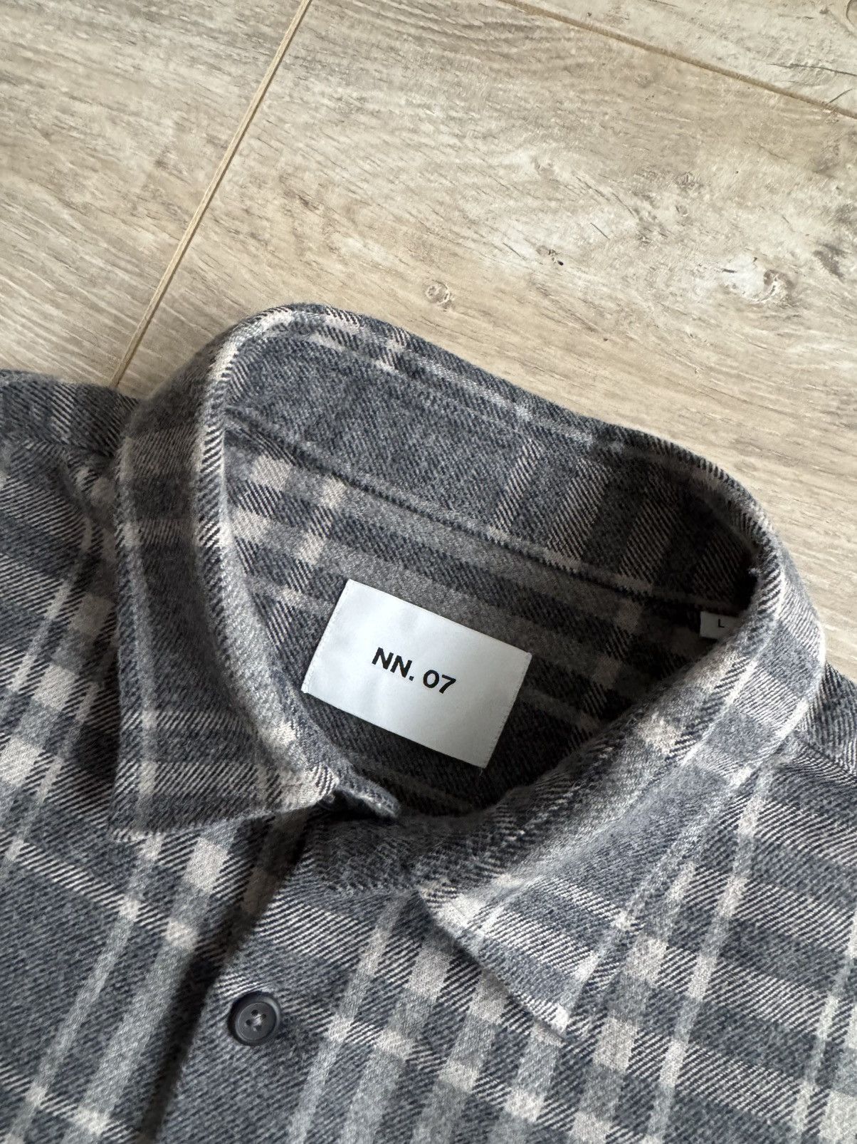 NN07 NN07 Freddy Flannel Overshirt Size US L / EU 52-54 / 3 - 7 Thumbnail