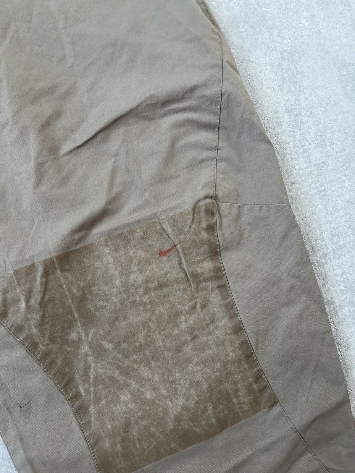 Nike × Vintage 90s Nike Swoosh Vintage Y2K Parachute Baggy Retro Sweatpants Size US 34 / EU 50 - 2 Thumbnail