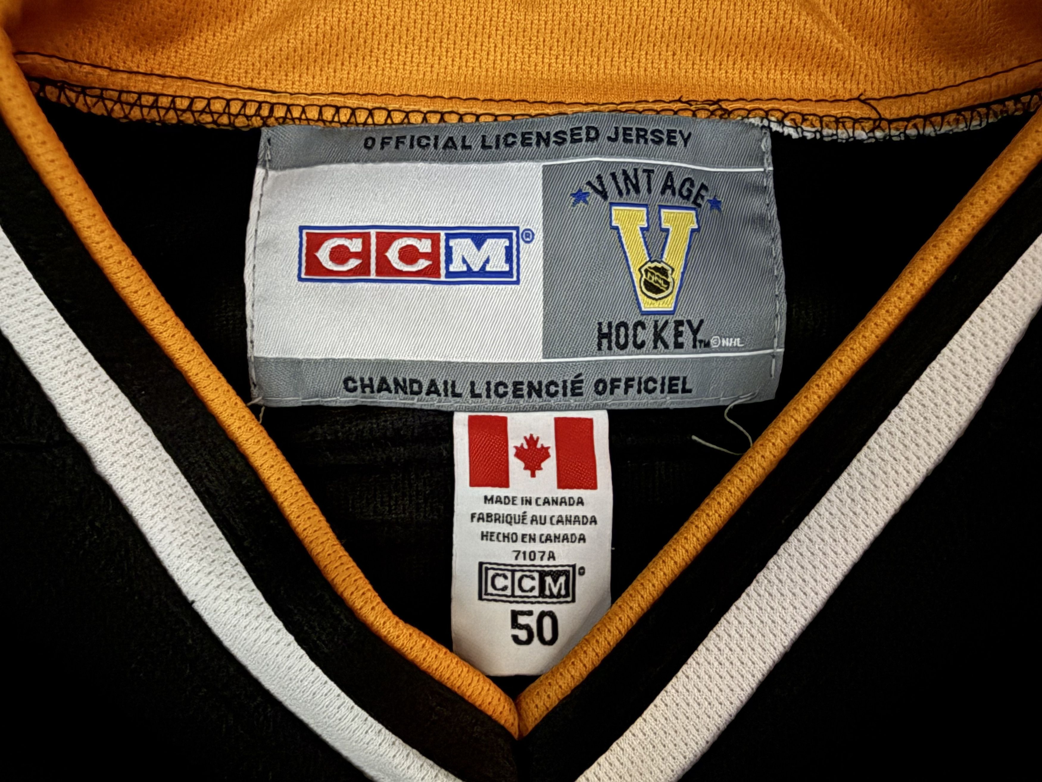 Ccm Mario Lemieux Jerey - Pittsburgh Penguins 1996 Size US L / EU 52-54 / 3 - 5 Thumbnail