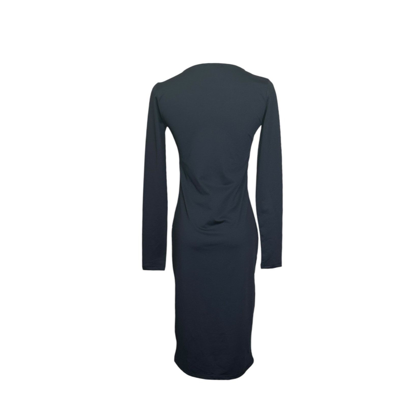 Topshop Topshop black front print long sleeves mini dress size 4 Size M / US 6-8 / IT 42-44 - 2 Thumbnail