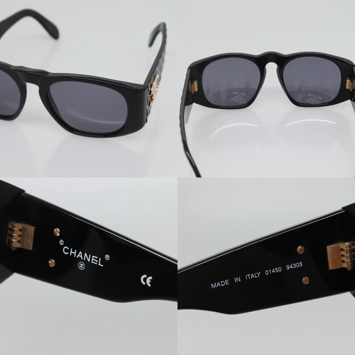 Chanel Chanel CC Plastic Sunglasses Size ONE SIZE - 4 Thumbnail