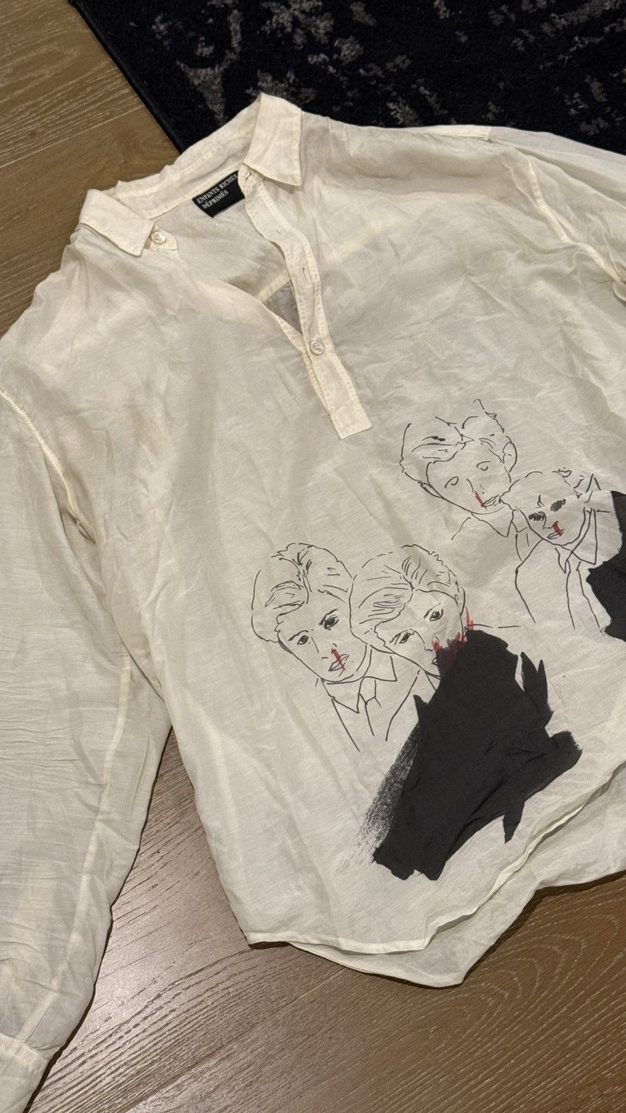 Enfants Riches Deprimes **GRAIL** ERD BARRON TRUMP nosebleed silk button up Size US M / EU 48-50 / 2 - 3 Thumbnail