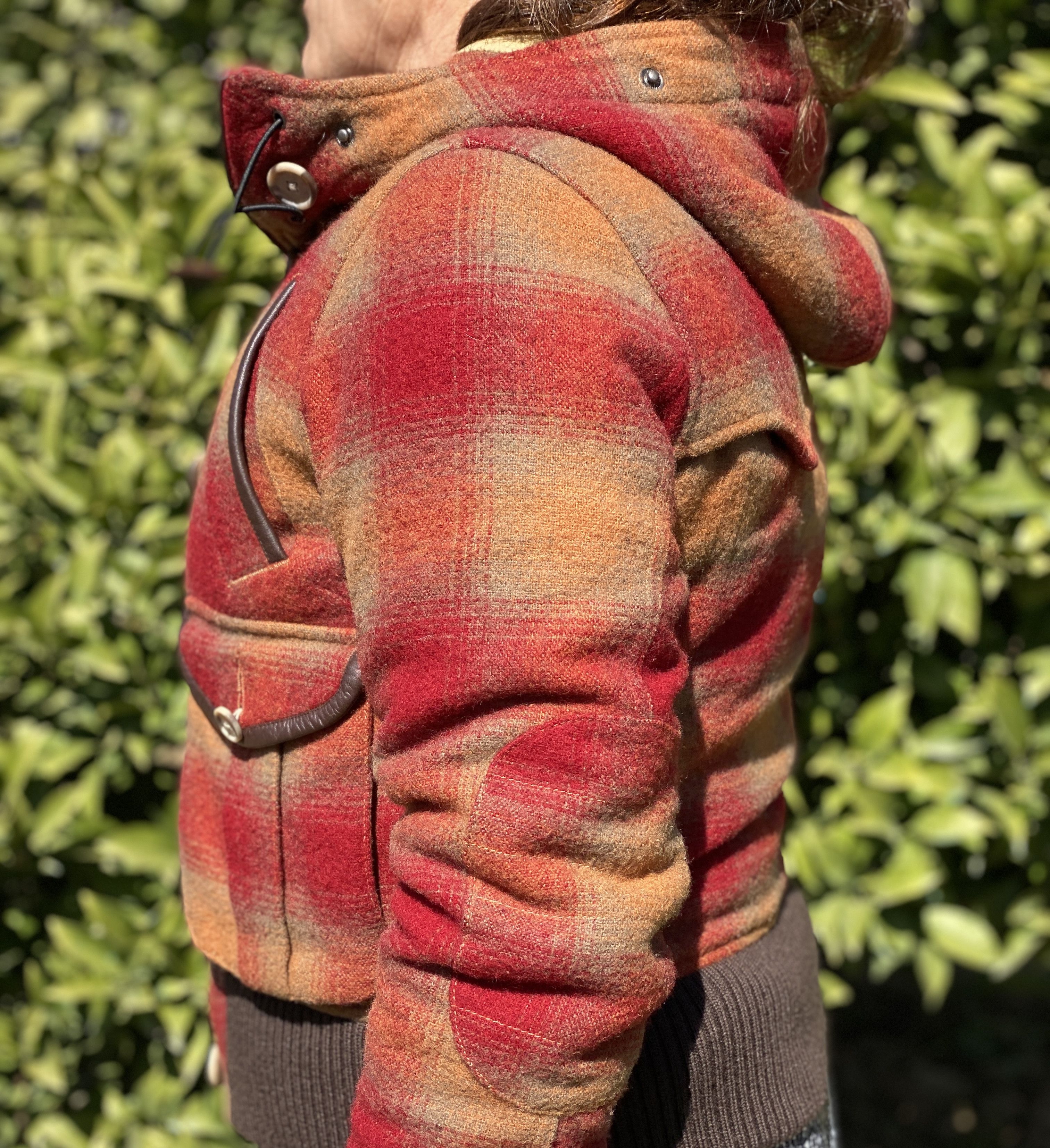 Woolrich Woolen Mills Archive Woolrich Thermolite Short Hooded Coat Plaid Size S Size S / US 4 / IT 40 - 24 Thumbnail