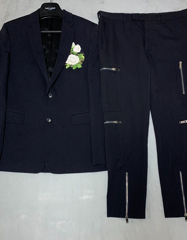 Dior Dior 16 SS Show Style Camellia suit 2502-Nextarrow Size 46R - 7 Thumbnail