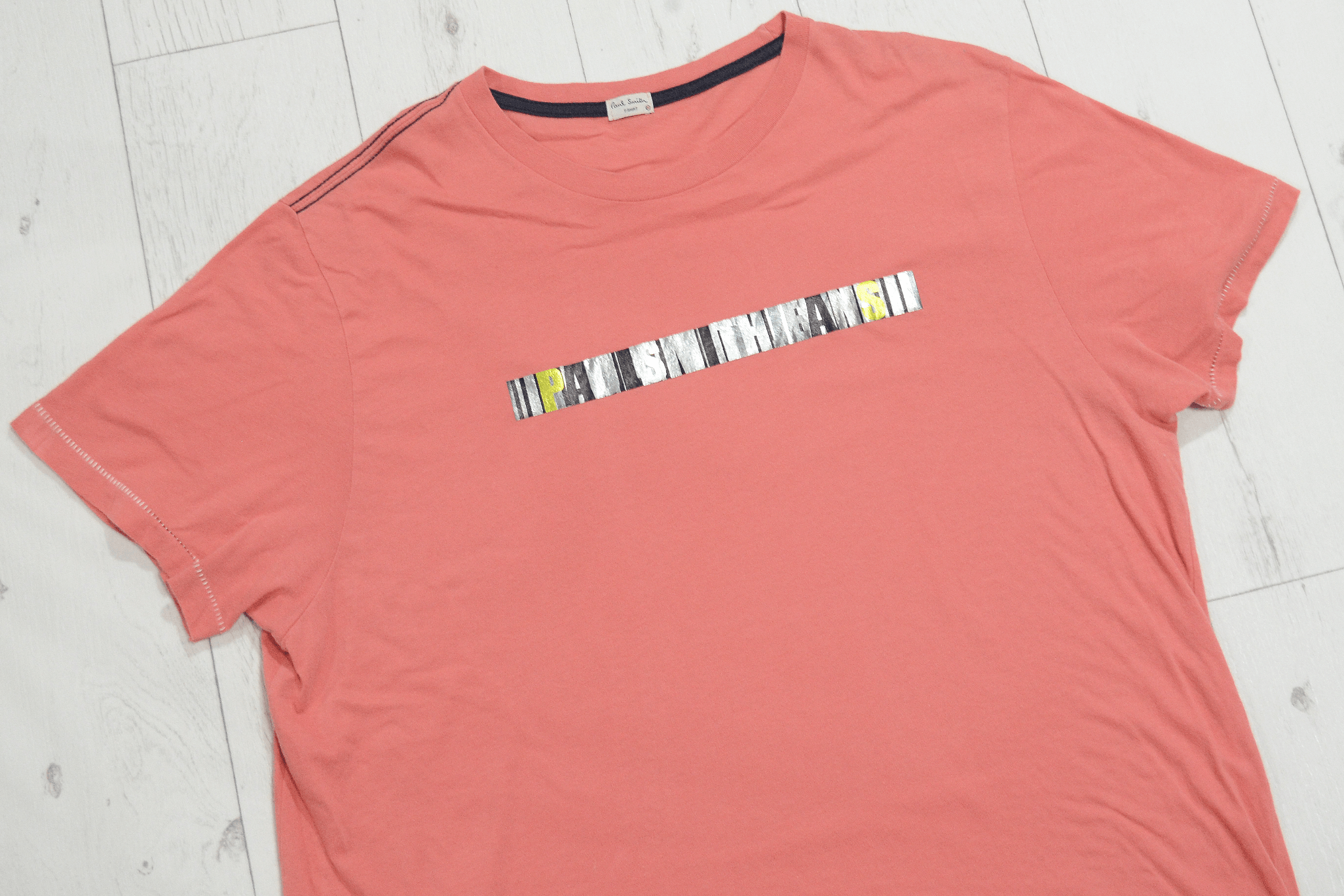Paul Smith Rare Paul Smith Tan Graphic Tee T-Shirt Vintage size XL Size US XL / EU 56 / 4 - 2 Thumbnail