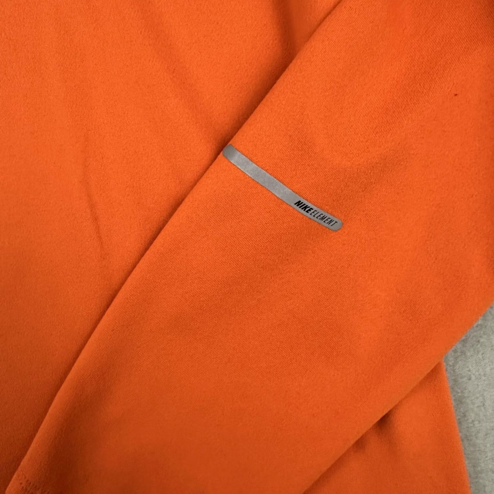 Nike Nike Dri-FIT Element Pullover Shirt Men L Orange Running Half Zip Long Sleeve Crew Mock Neck Active Lauf Size US L / EU 52-54 / 3 - 4 Thumbnail
