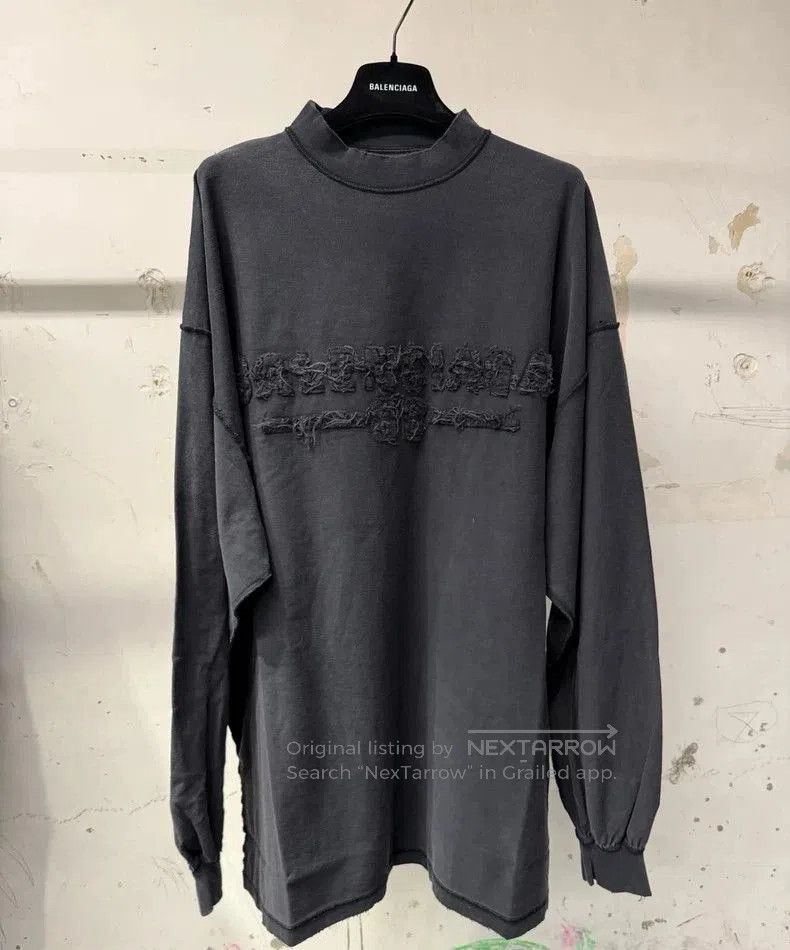 Balenciaga Balenciaga Black Long Sleeve Top. Size US M / EU 48-50 / 2 - 1 Thumbnail