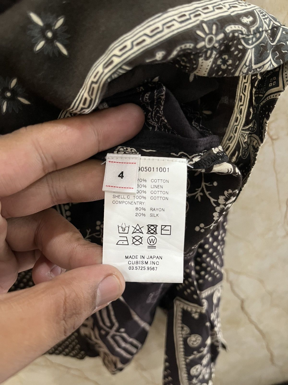 Visvim Visvim Ict Tunic Bandana Ls Size US XL / EU 56 / 4 - 8 Thumbnail