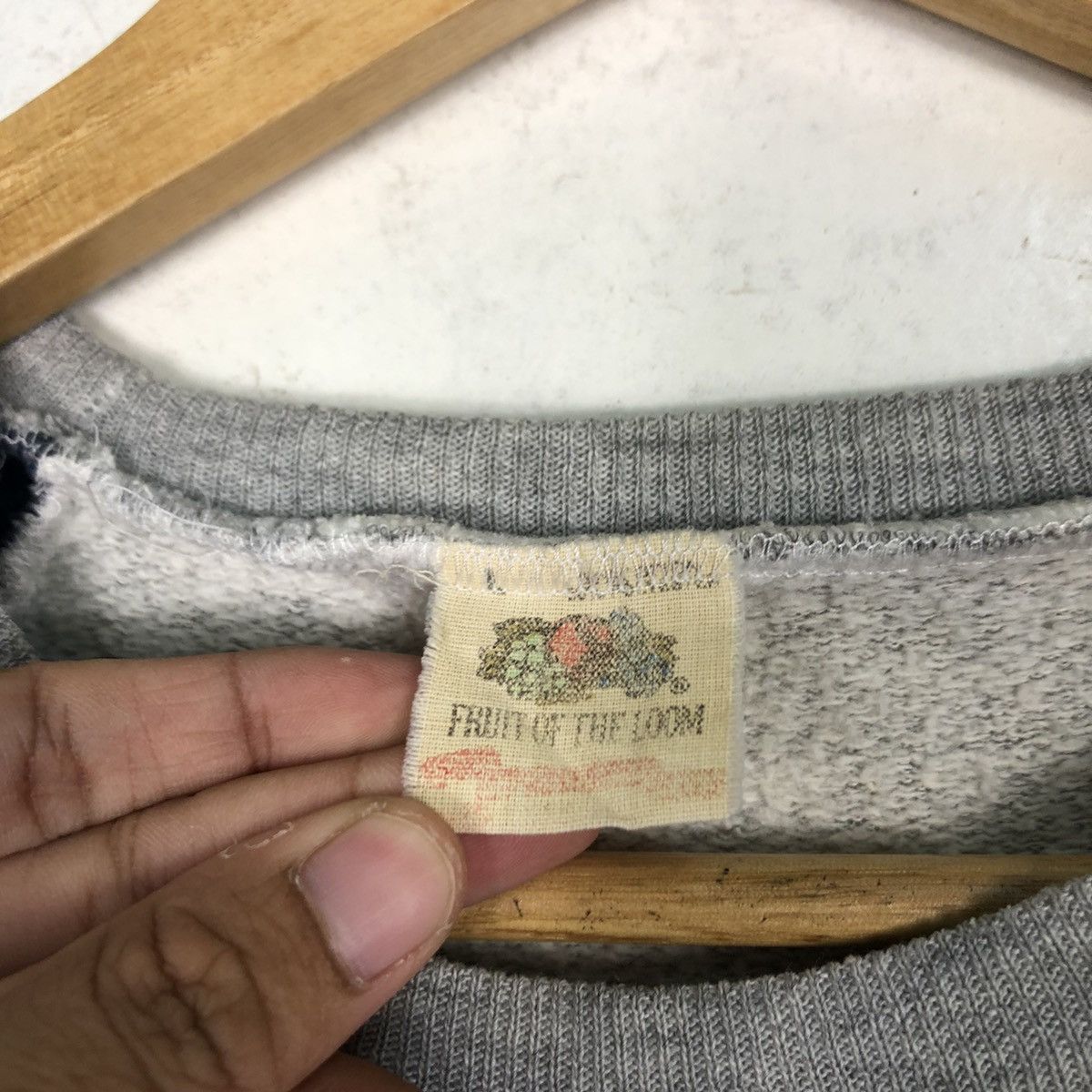 Fruit Of The Loom × Japanese Brand × Vintage Vintage Visconsin Fruits OF Loam Sweatshirt medium Size US M / EU 48-50 / 2 - 10 Thumbnail