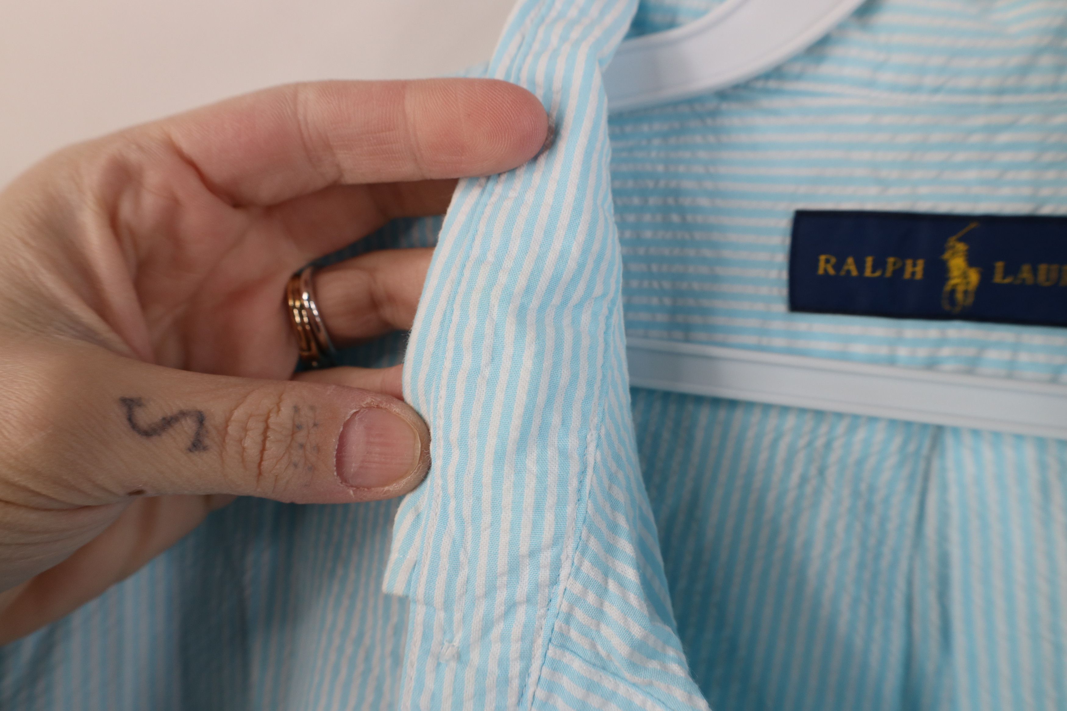 Polo Ralph Lauren Vintage Y2K Ralph Lauren Short Sleeve Button Down Shirt Size US XL / EU 56 / 4 - 7 Thumbnail