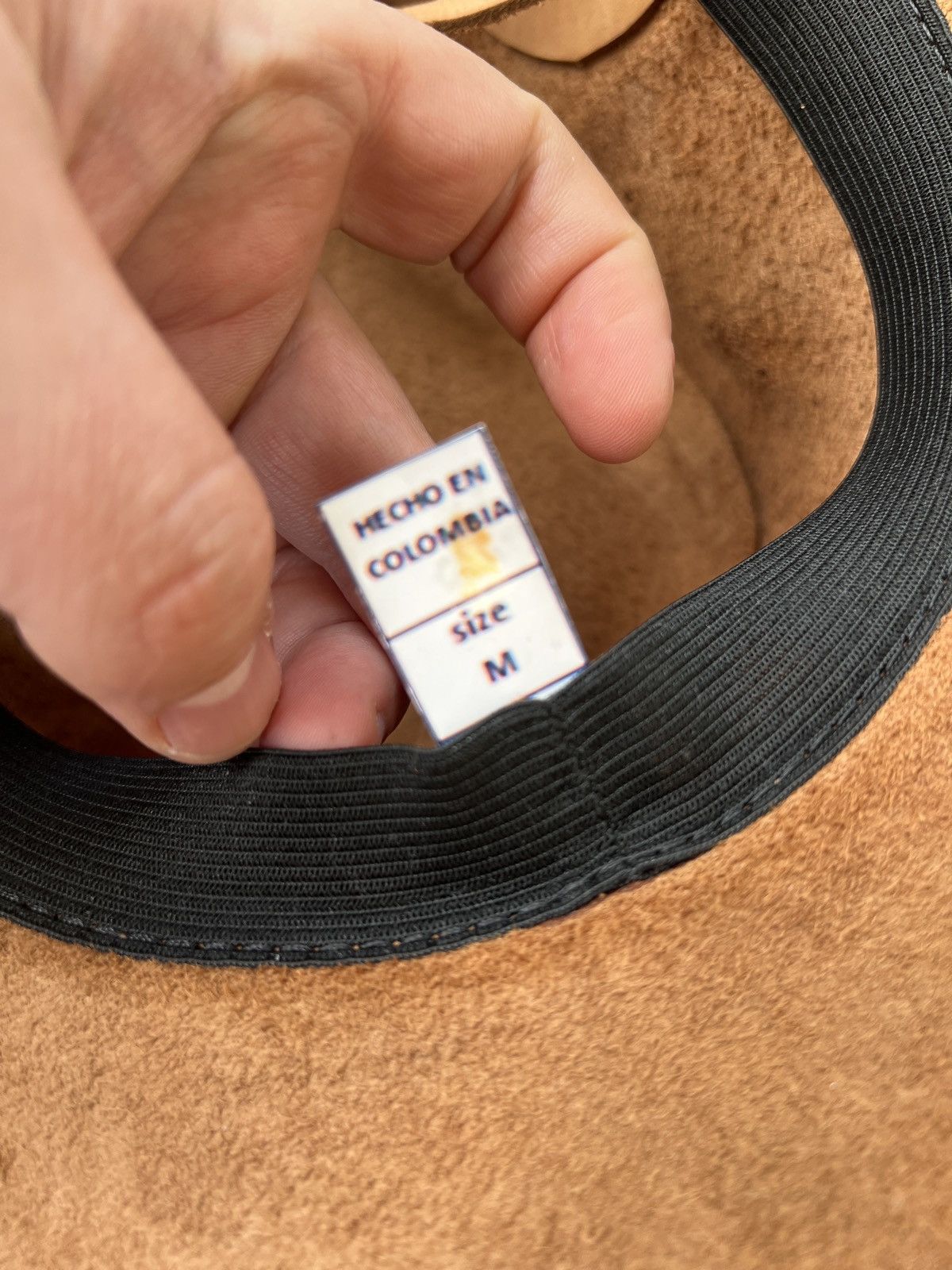 Other Cowboy Leather Hat Size ONE SIZE - 4 Thumbnail