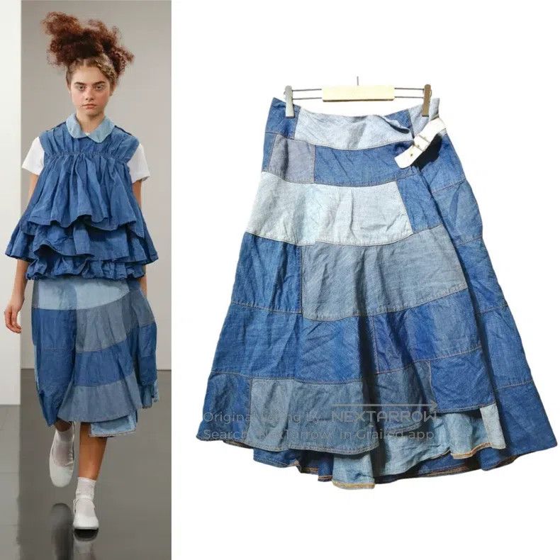 Other Comme Des Garcons size S Denim skirt Size 25" / US 0 / IT 36 - 1 Thumbnail