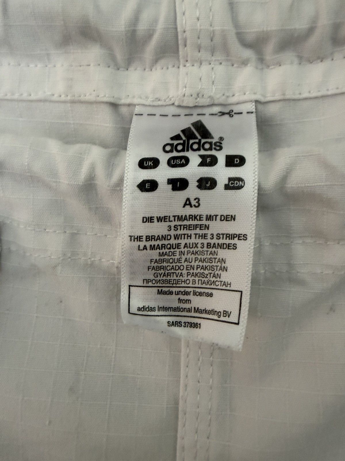 Adidas DOPE 🔥 ADIDAS CONTEST 2.0 BAGGY LOOSE RIPSTOP SUNDAY SERVICE Size US 38 / EU 54 - 11 Thumbnail