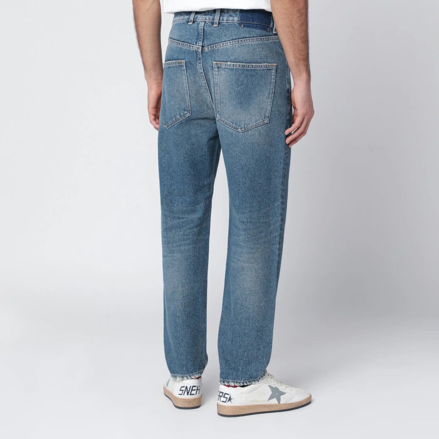 Golden Goose o1d2blof0426 Denim Jeans in Blue Size US 33 - 2 Thumbnail