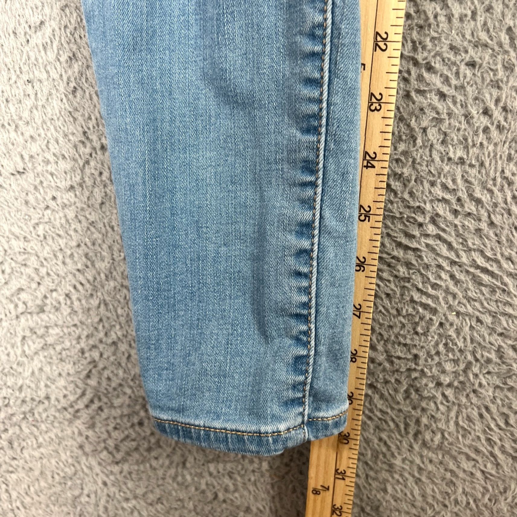 Levi's Levi's 720 Skinny Jeans Womens 32 34x30 Blue High Rise Stretch Denim Medium Wash Size 24" / US 00 / IT 34 - 2 Thumbnail