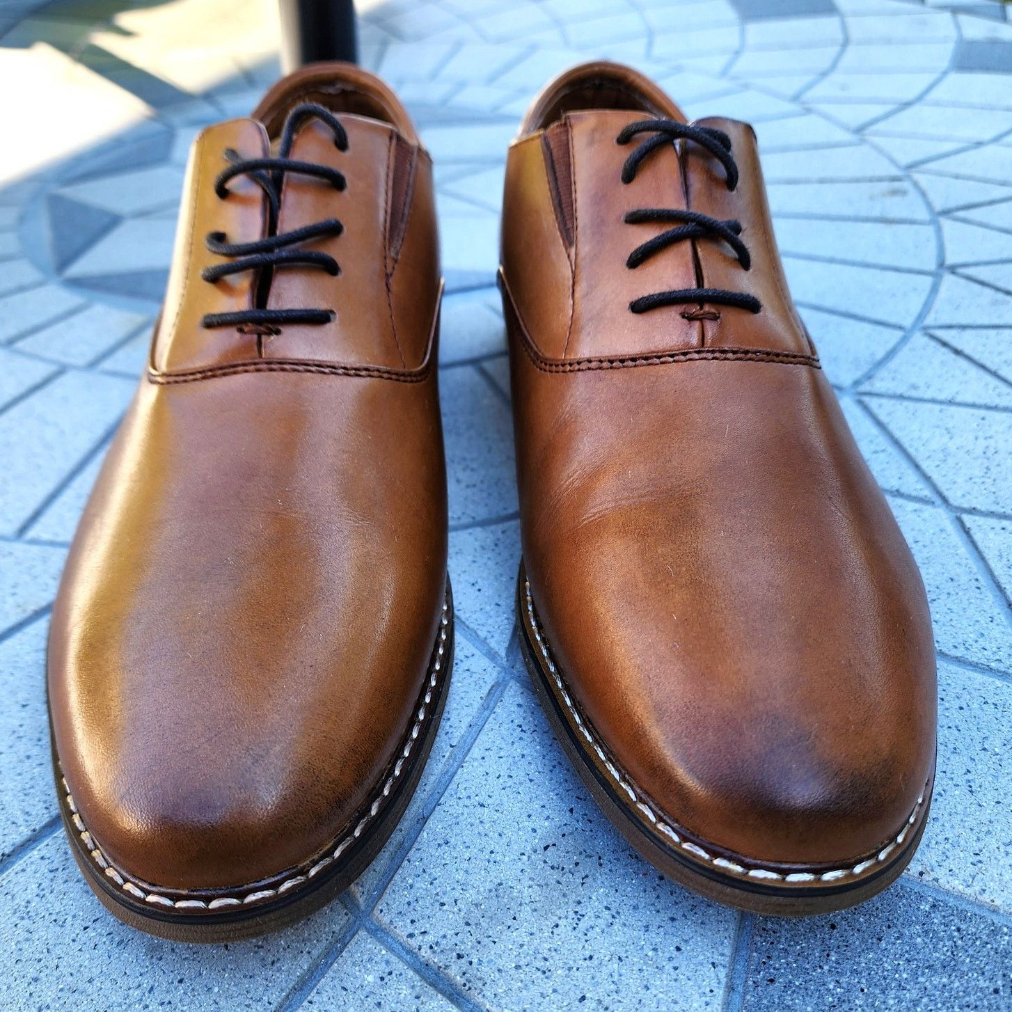 Steve Madden Steve Madden Waldorf Leather Oxford Dress Shoes 9.5 Size US 9.5 / EU 42-43 - 3 Thumbnail