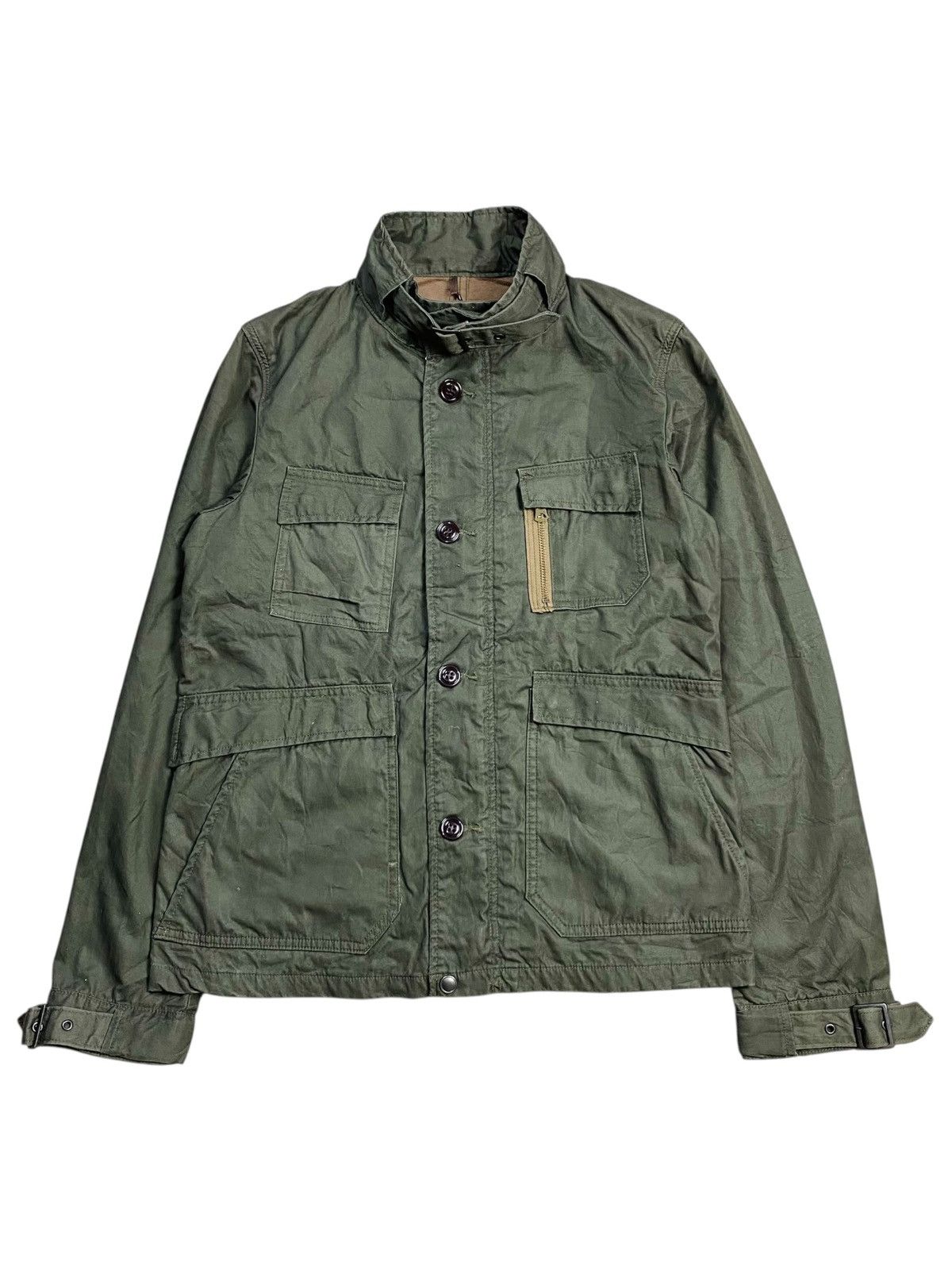 Le Grande Bleu (L.G.B.) 2000s Johnbull - Apocalypse Style Cargo Jacket Size US M / EU 48-50 / 2 - 1 Thumbnail