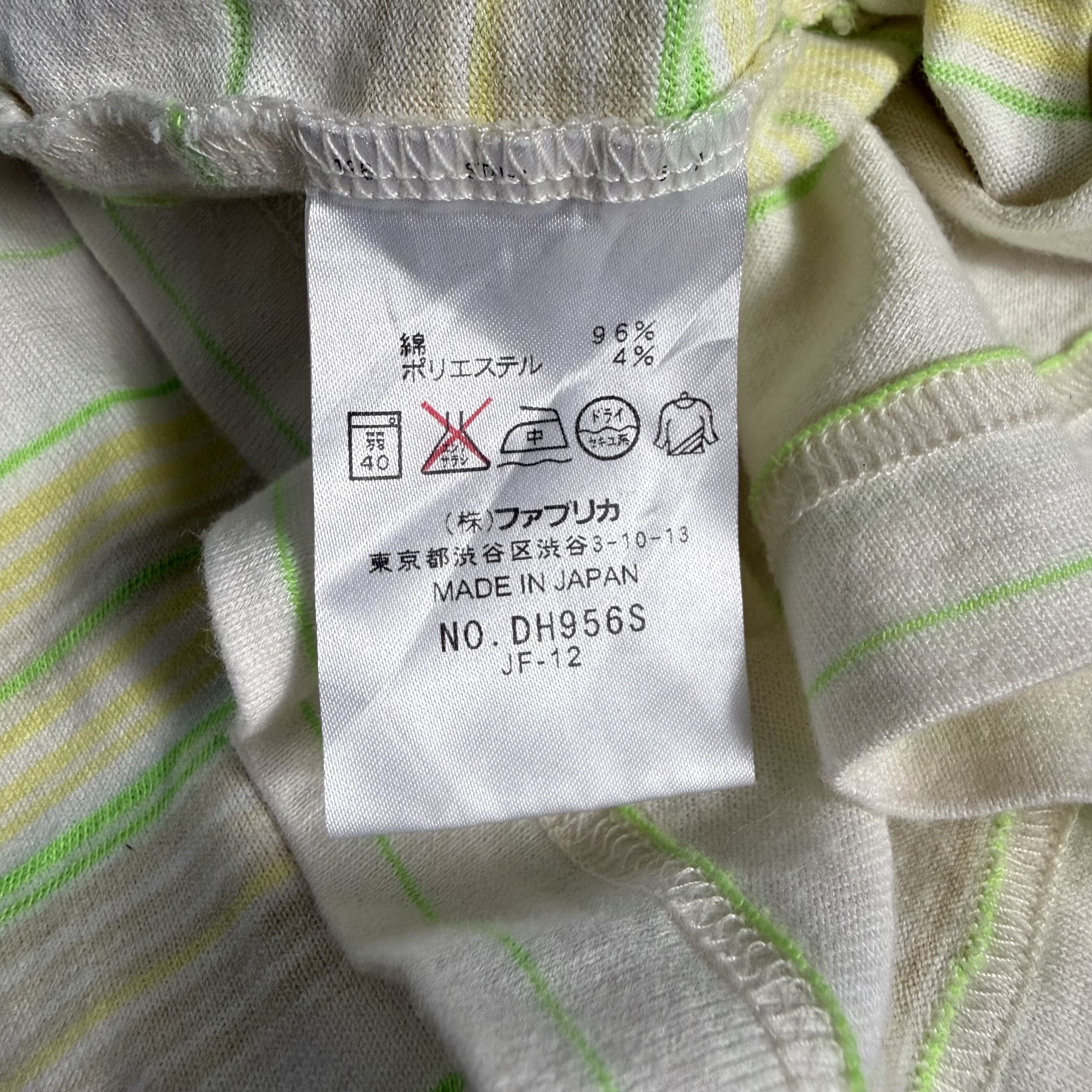 Lacoste 🔥RARE🔥Vintage Lacoste Stripes Polo Shirt Made In Japan Size US XXL / EU 58 / 5 - 5 Thumbnail