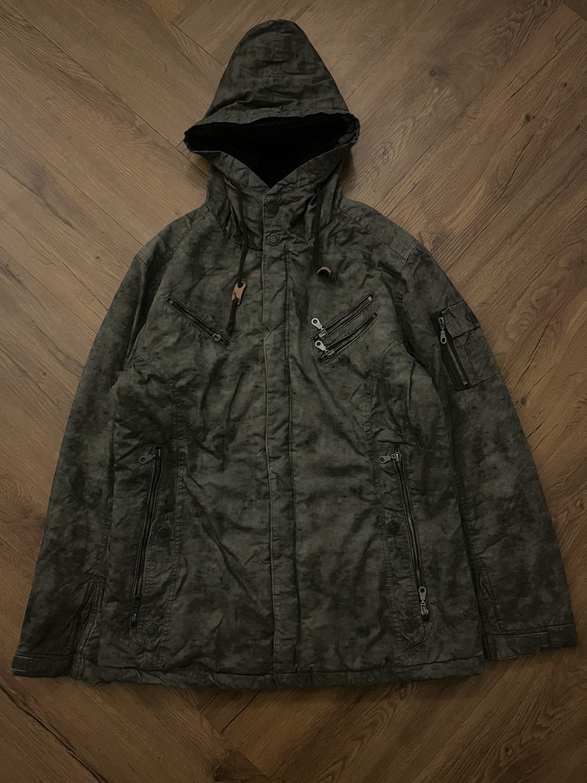 In The Attic 2000s IN THE ATTIC - apocalyptic jacket liked goa lgb styel Size US L / EU 52-54 / 3 - 2 Thumbnail