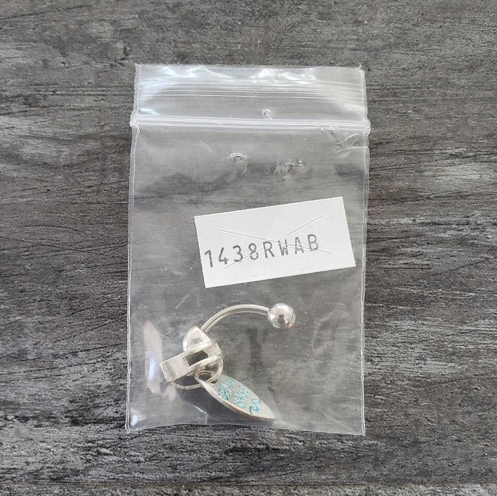 Designer White Multi Beach Babe Complimentary Navel Ring Size ONE SIZE - 1 Preview