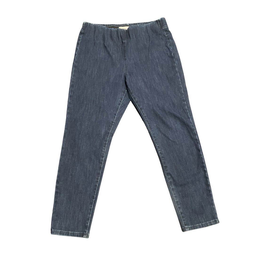 Soft Surroundings Stretch Pull On Elastic Waist Denim Jeans Pants Large Casual Size 32" / US 10 / IT 46 - 1 Thumbnail