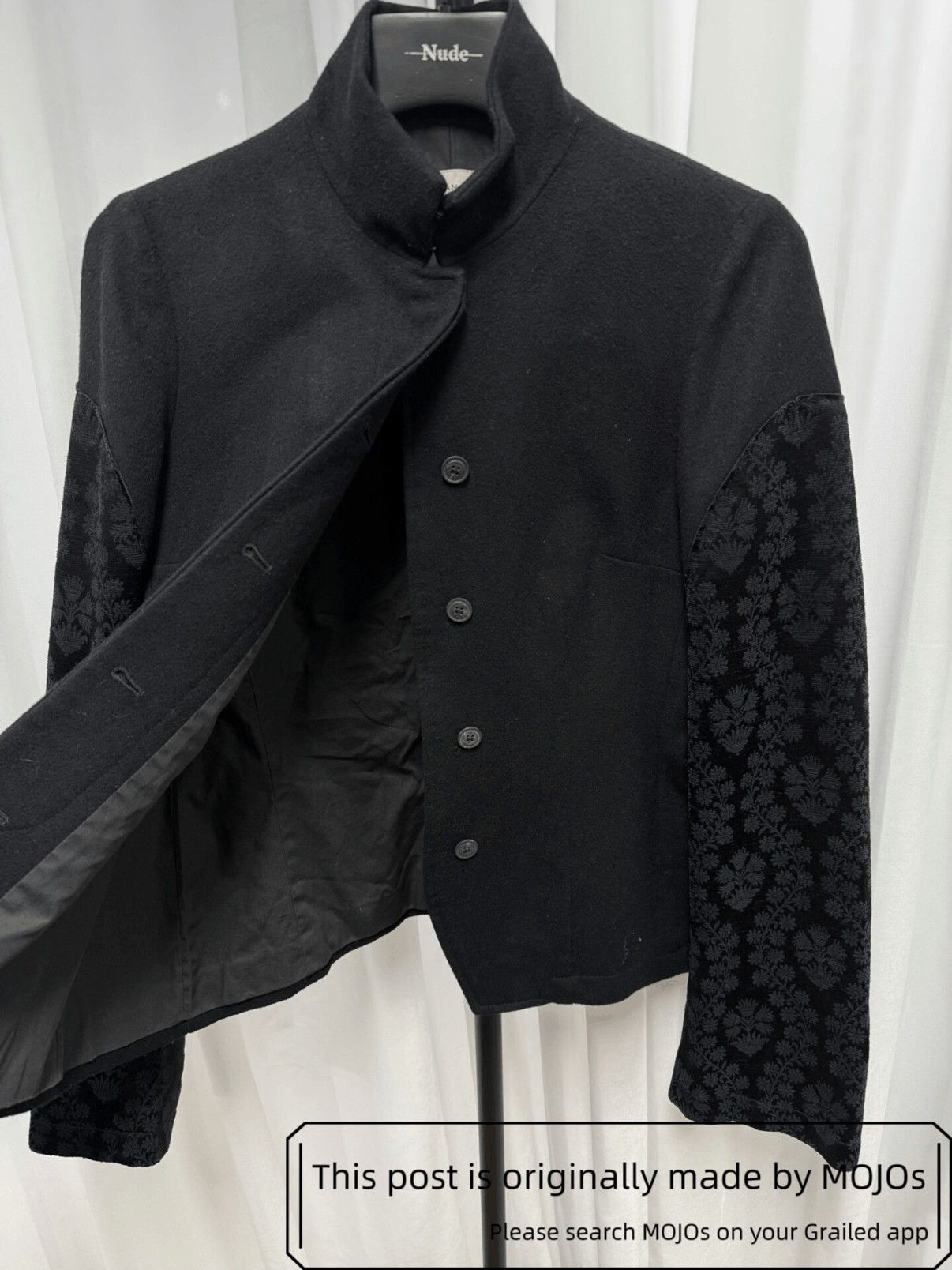 Dries Van Noten Sz 38 Dries Van Noten Flower Sleeves Jacket mojos35 Size US M / EU 48-50 / 2 - 6 Thumbnail