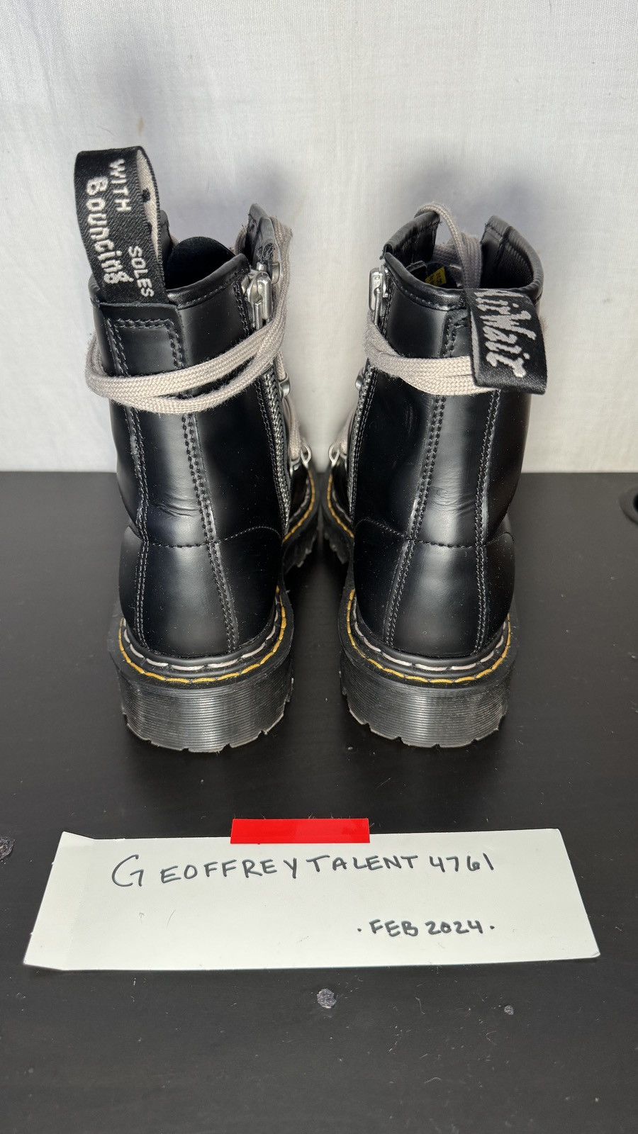 Dr. Martens × Rick Owens Rick Owens x Dr Martens 1460 BEX DS RO 