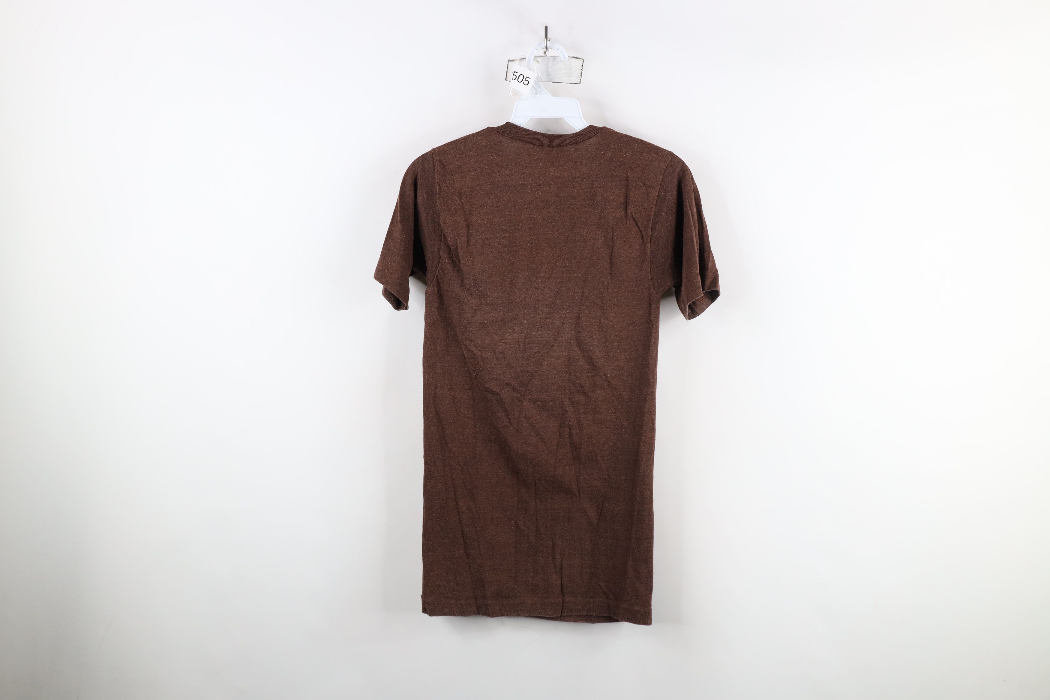 Vintage Vintage 70s Tony Packos Cafe Toledo Ohio T-Shirt Brown USA Size M / US 6-8 / IT 42-44 - 10 Thumbnail