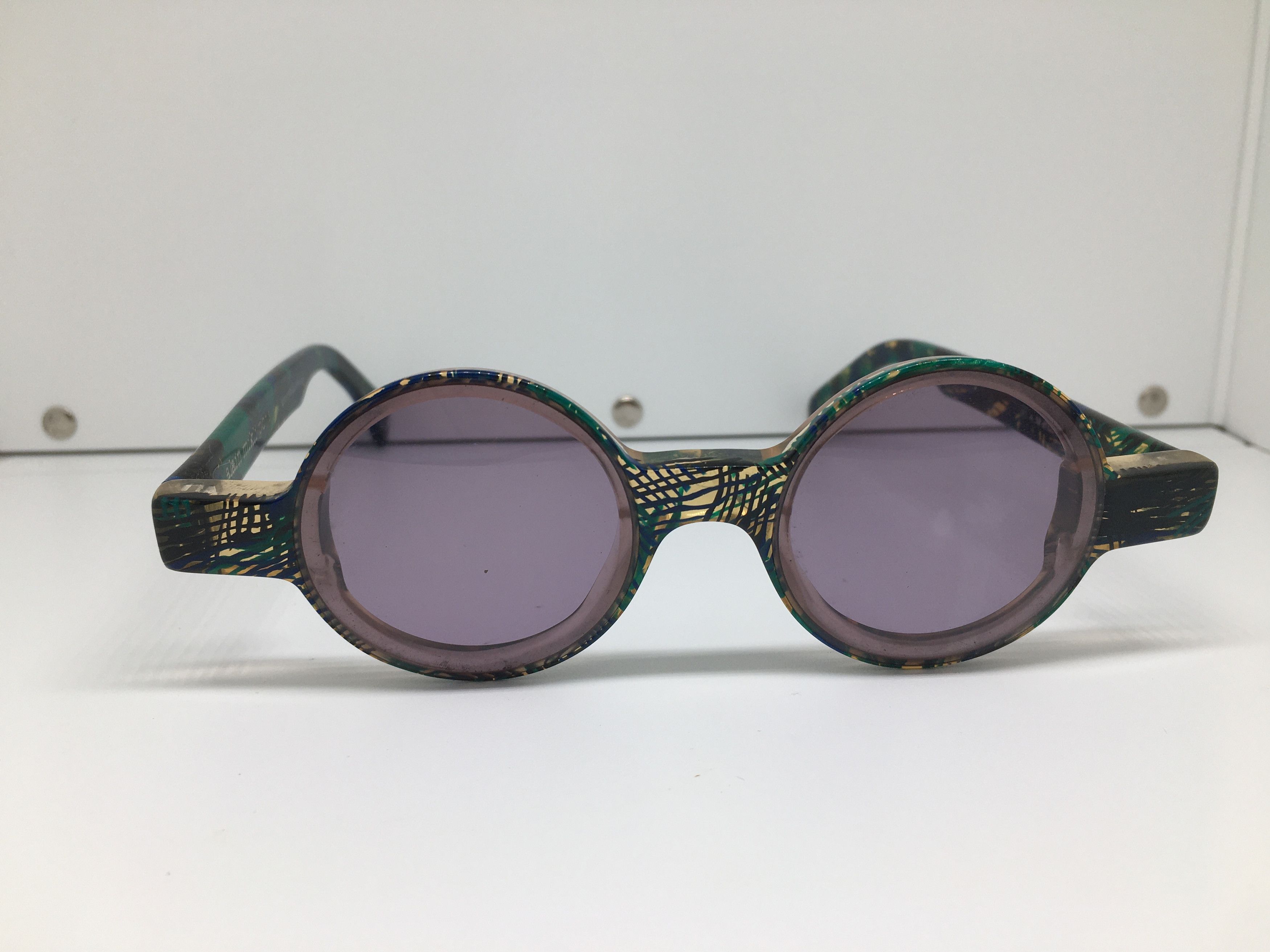 Alain Mikli Vintage Alain Mikli ROund Sunglasses Frame France Size ONE SIZE - 1 Thumbnail