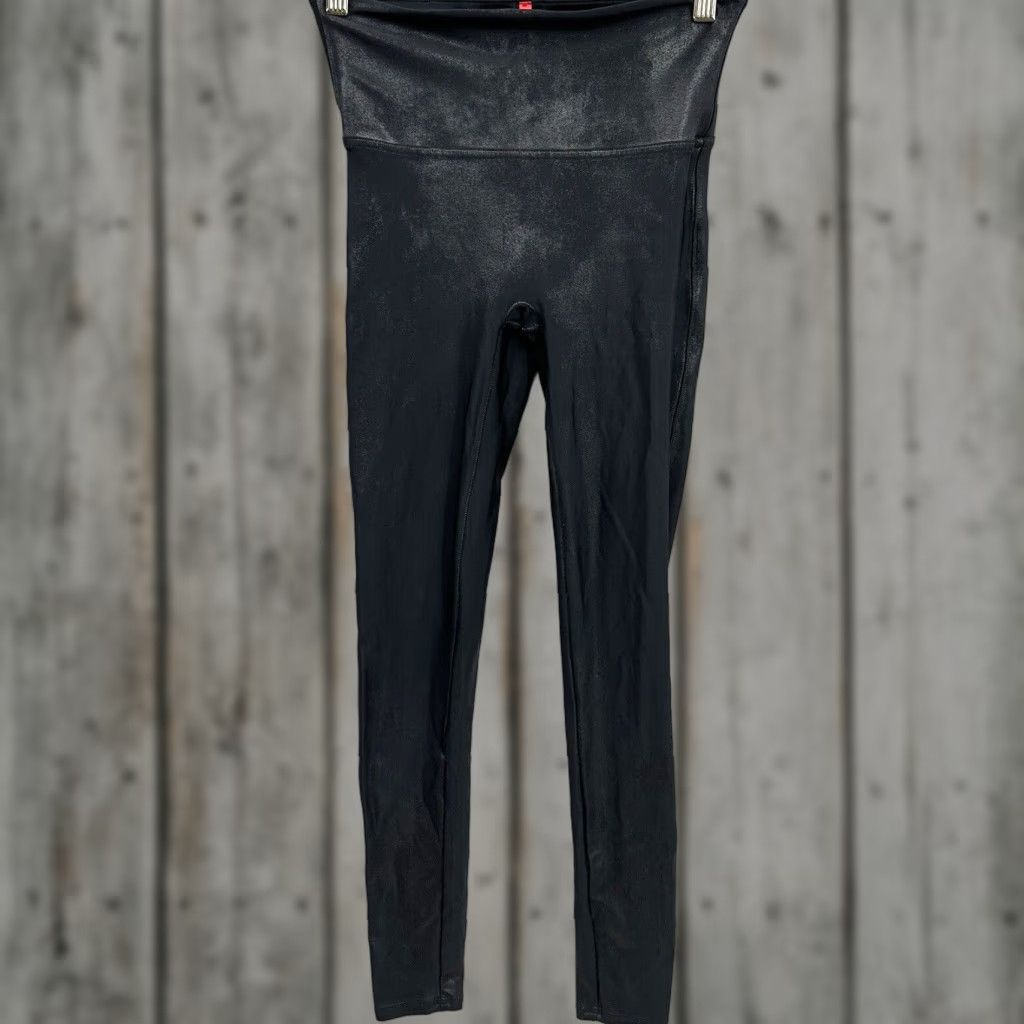 Commando Commando Faux Leather Legging - Pants - Women - Large - Black - High Rise Skinny Ankle - 90s Biker Goth Moto - Womens Size 36" / US 14 / IT 50 - 1 Thumbnail