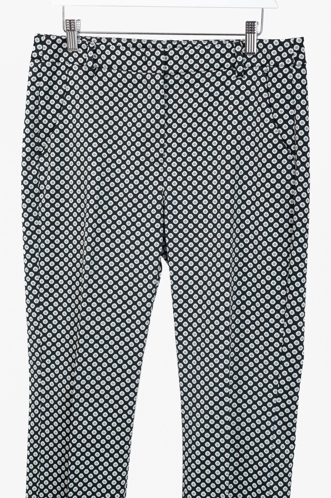 Weekend Max Mara Weekend Max Mara Capale Geometric High-Waisted Capri Size 32" / US 10 / IT 46 - 3 Thumbnail