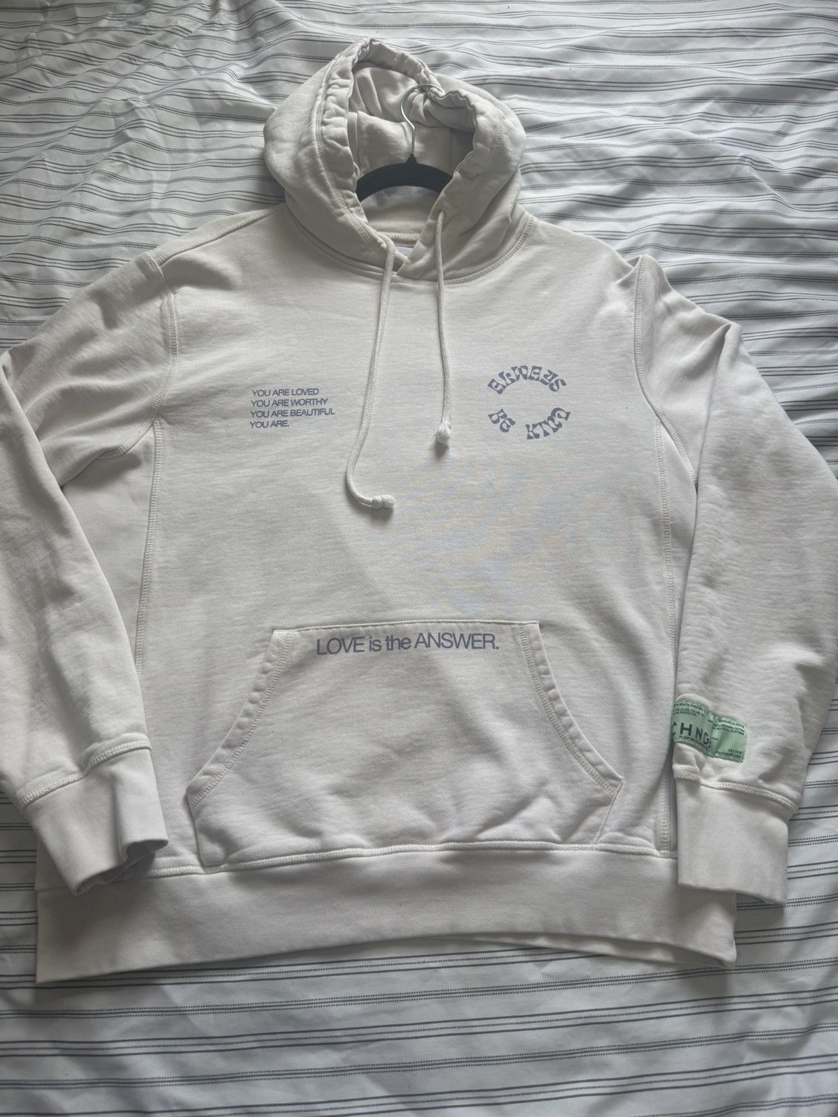 CHNGE CHNGE X MHA You Are Loved Hoodie Sweatshirt Size US L / EU 52-54 / 3 - 1 Thumbnail
