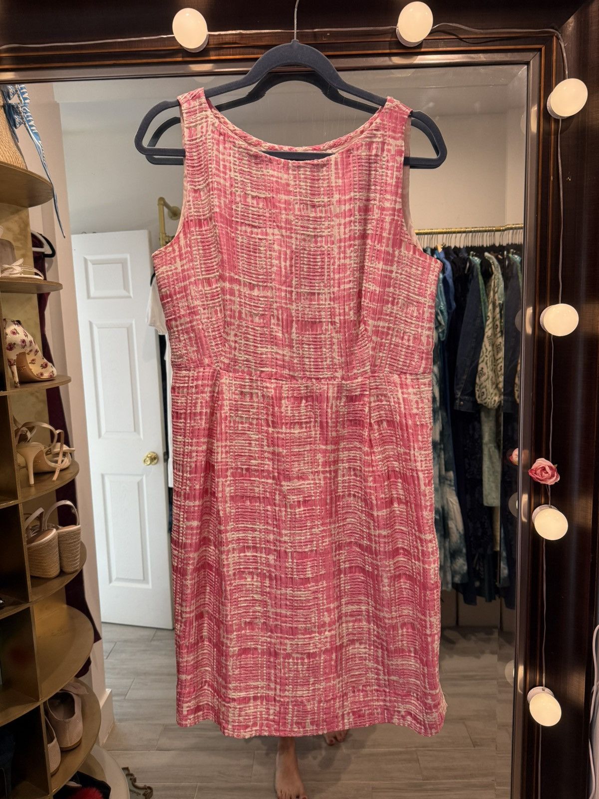 Carolina Herrera Carolina herrera pink dress Size L / US 10 / IT 46 - 1 Thumbnail