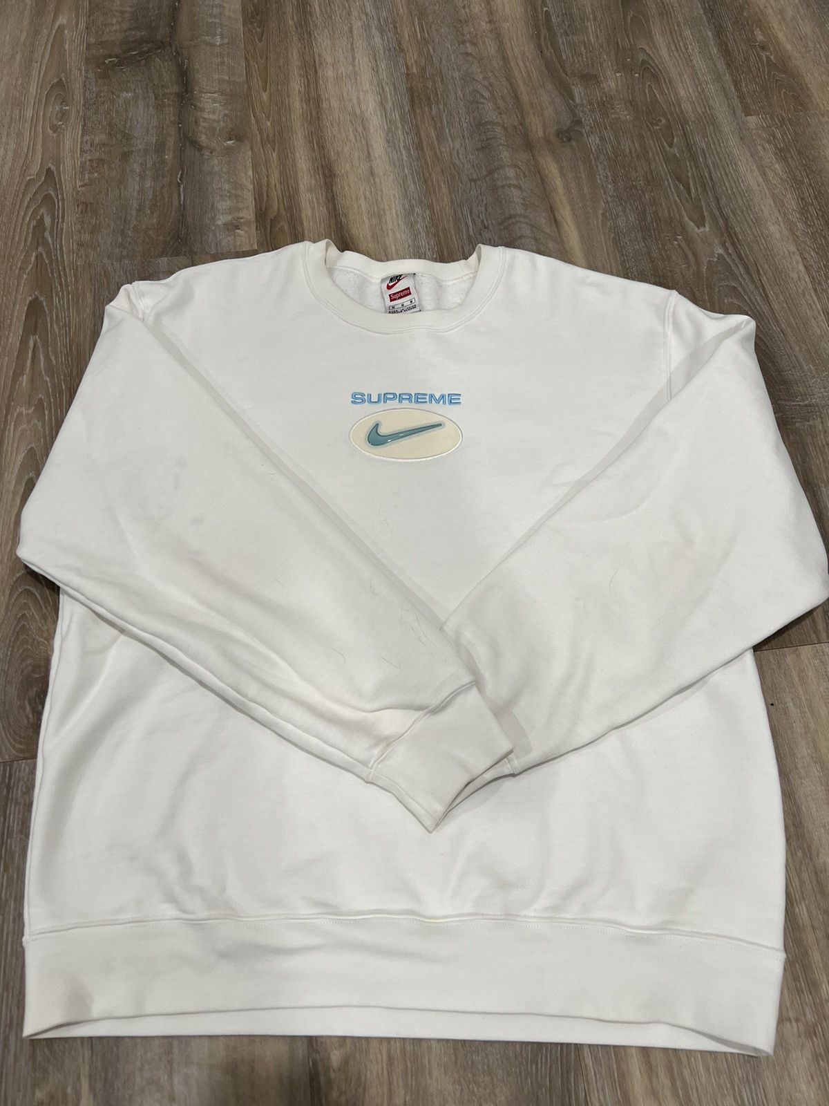 Nike Supreme Supreme x Nike Jewel Crewneck Grailed