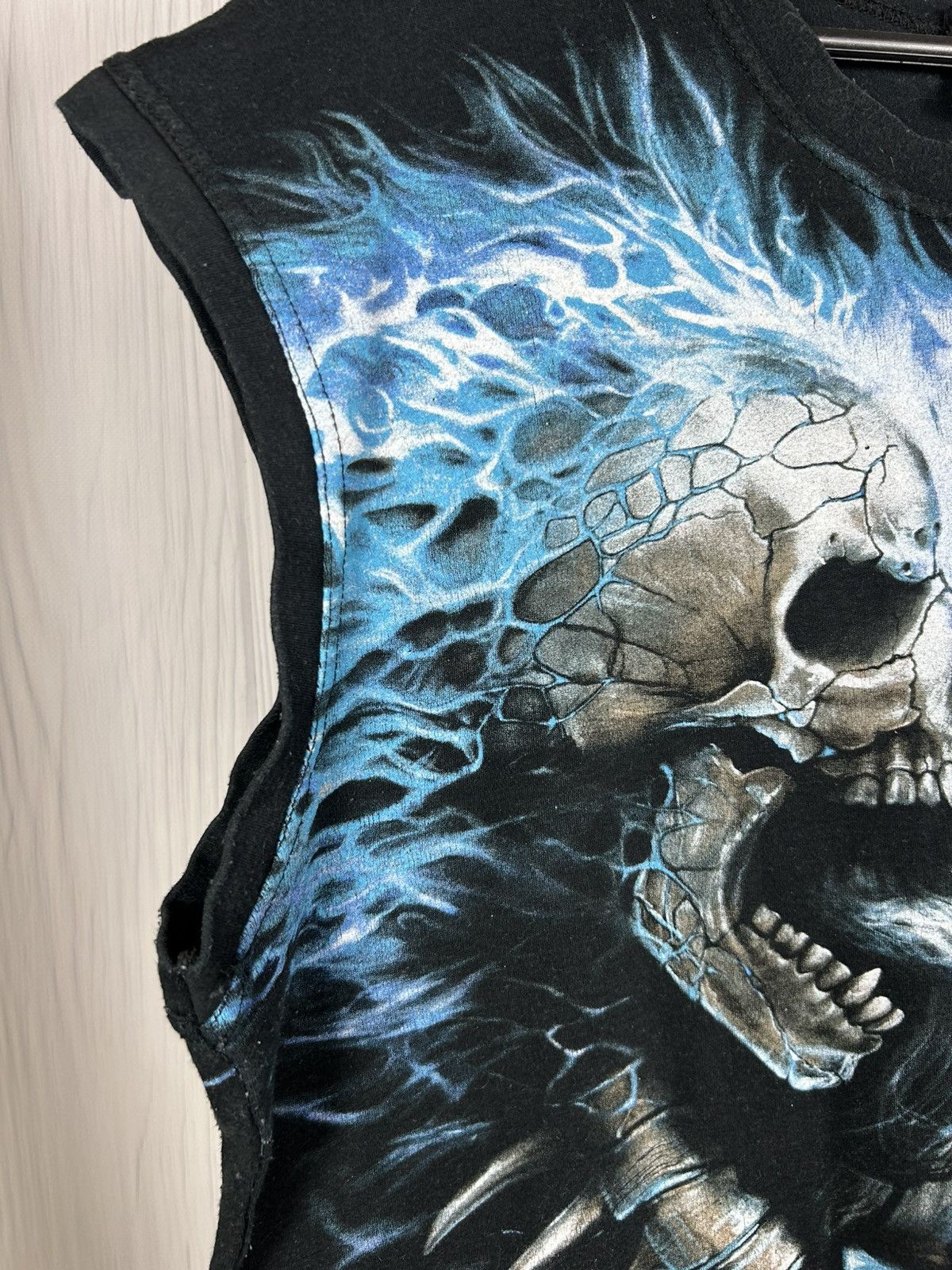 Band Tees Vintage Skull Falmes Band Punk Rock AOP Tank Top Size XL Size US XL / EU 56 / 4 - 5 Thumbnail
