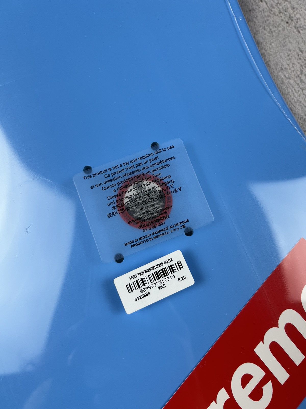 Supreme Supreme x Aphex Twin Windowlicker deck Size ONE SIZE - 3 Thumbnail