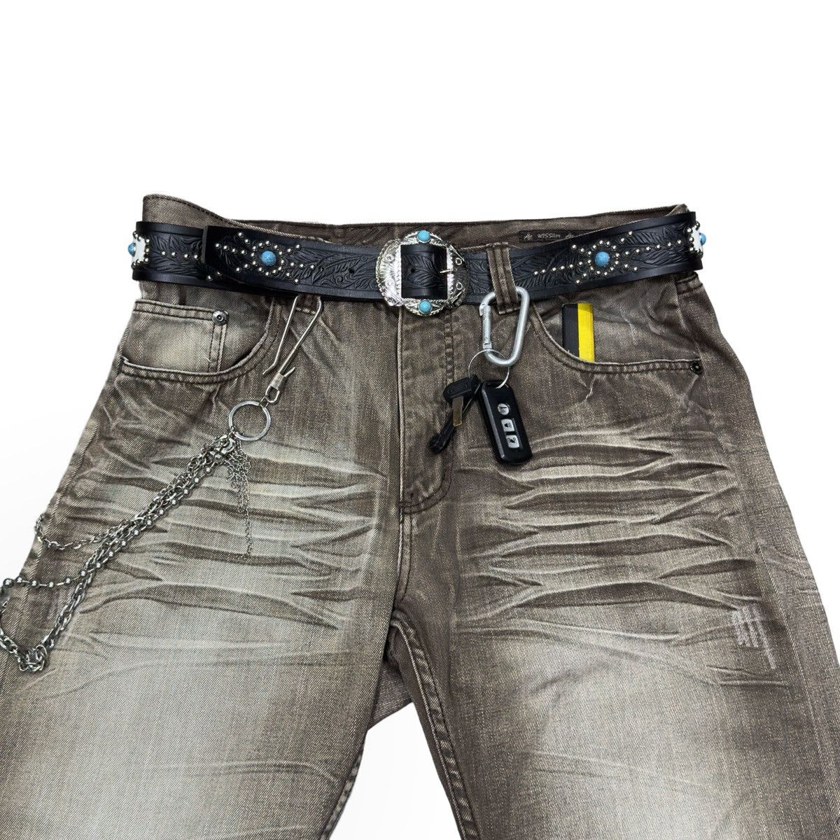 Al Wissam 2000s vintage y2k baggy Al Wissam Jeans Size US 38 / EU 54 - 3 Thumbnail