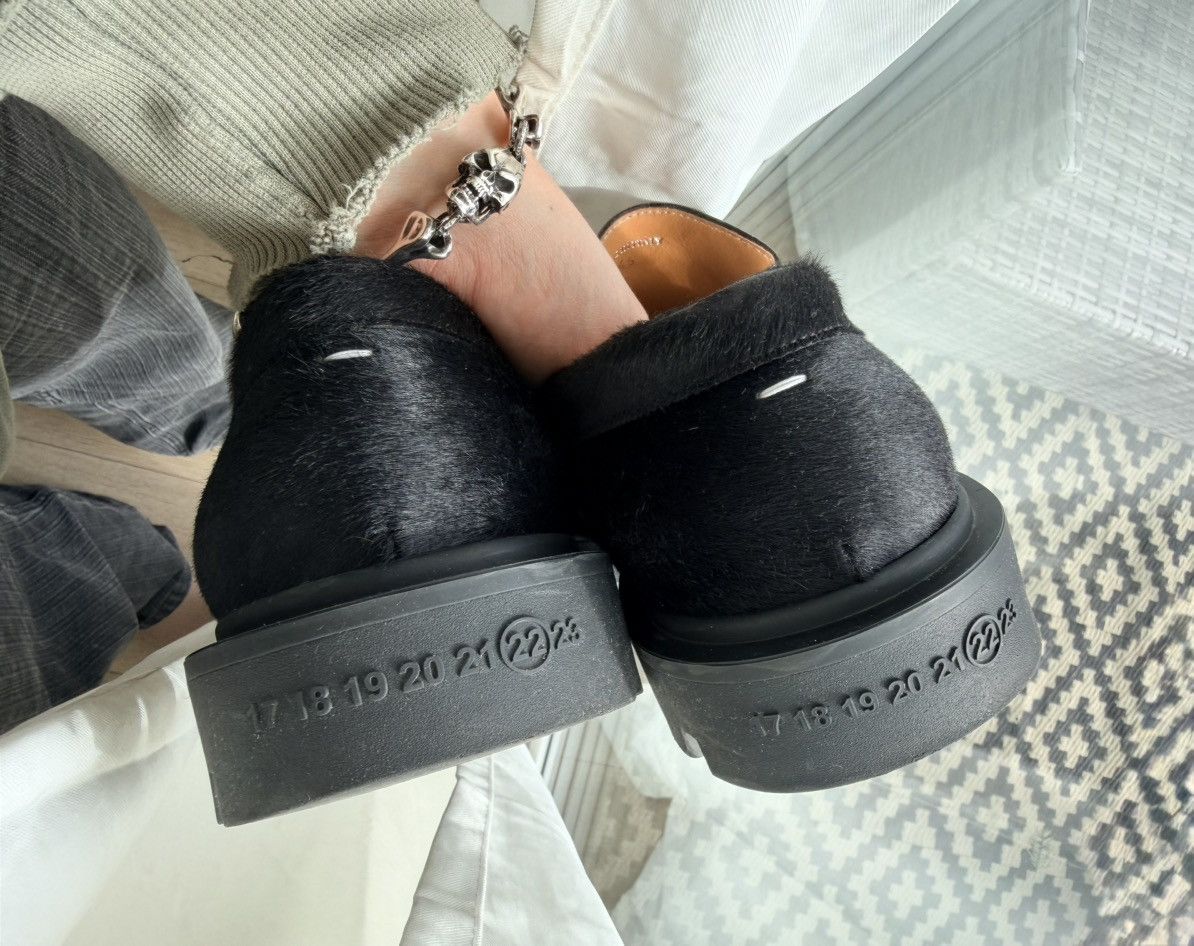 Maison martin Margiela Pony Hair loafers