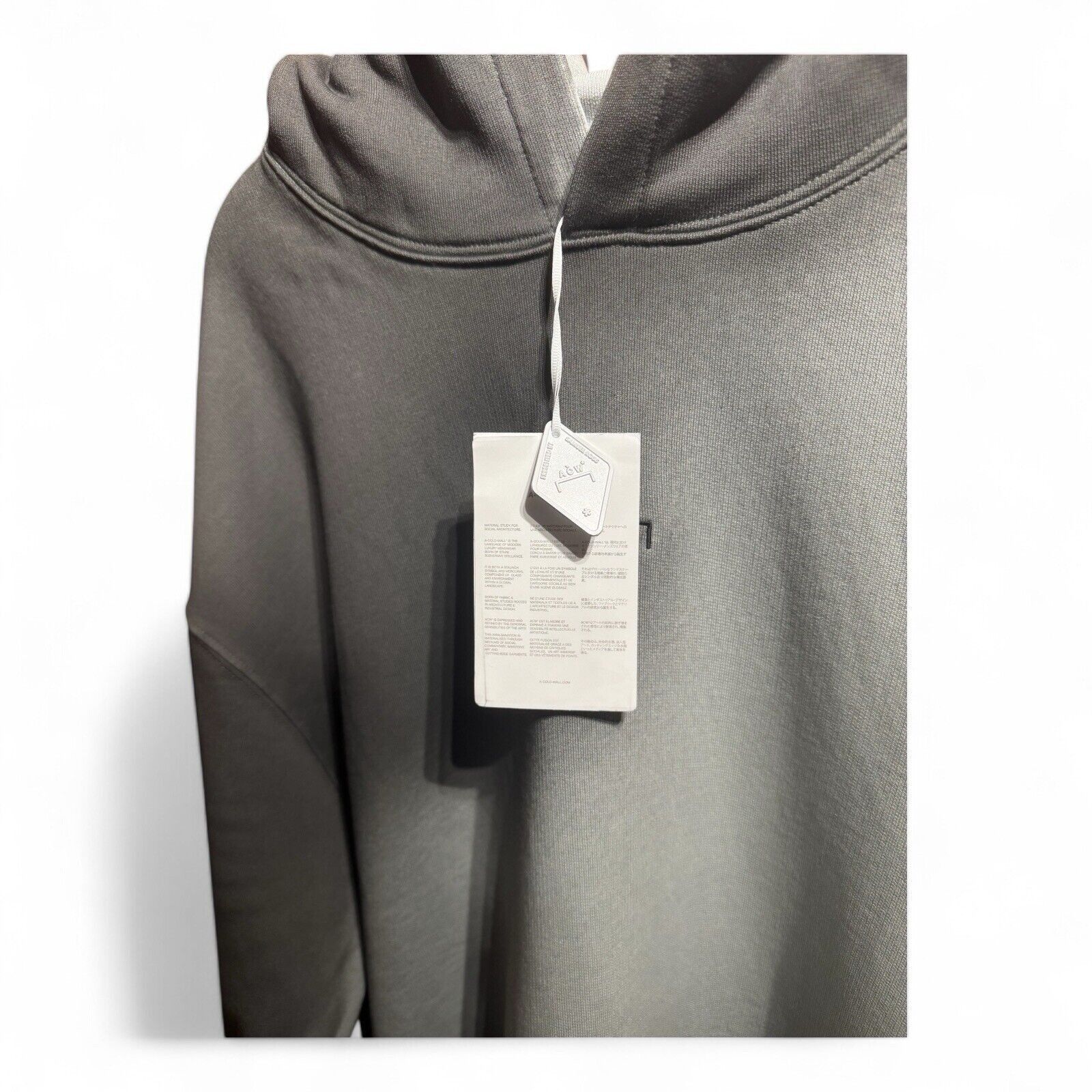 A-COLD-WALL* A Cold Wall o1mle1024 Digital Print Grey Hoodie Sz L NWT Size US L / EU 52-54 / 3 - 3 Thumbnail