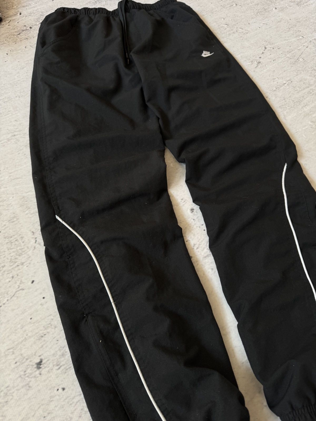 Nike × Vintage NIKE AIR MAX NYLON VINTAGE Y2K BAGGY FIT PANTS SWEATPANTS Size US 32 / EU 48 - 3 Thumbnail
