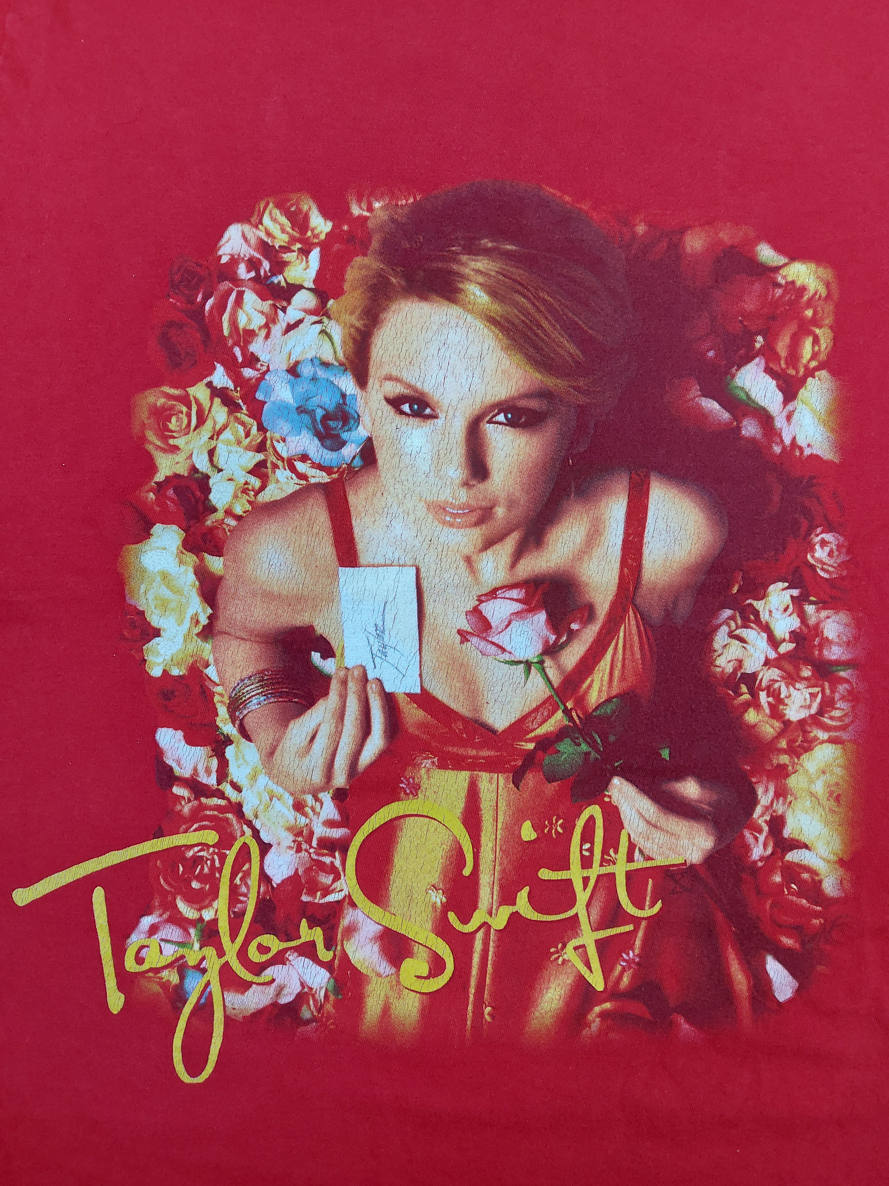Band Tees × Vintage Vintage Taylor Swift 2006 Tour Double-Sided Official TEE Size US S / EU 44-46 / 1 - 4 Thumbnail