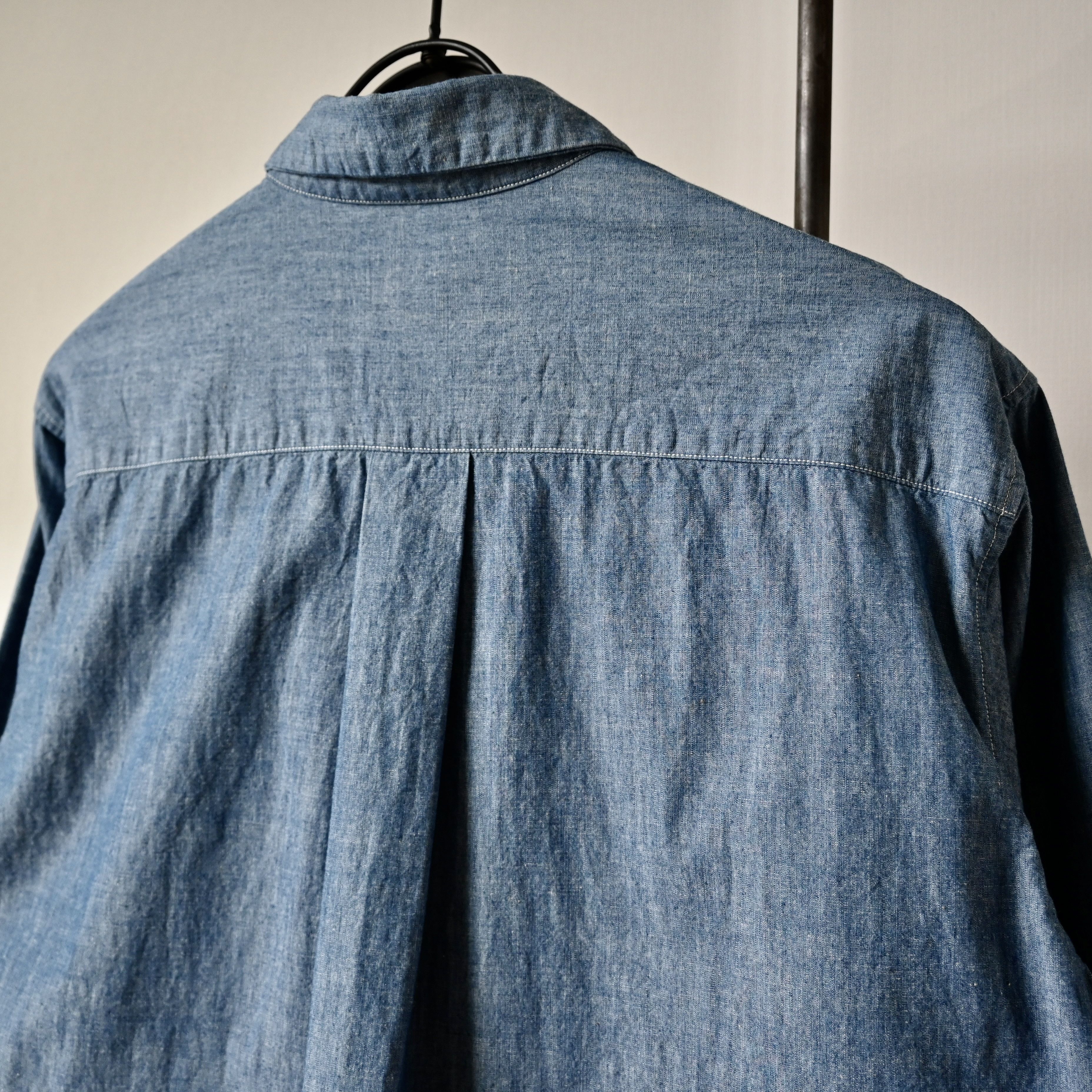 Spellbound SPELLBOUND cotton chambray work shirt, made in Japan Size US M / EU 48-50 / 2 - 3 Thumbnail