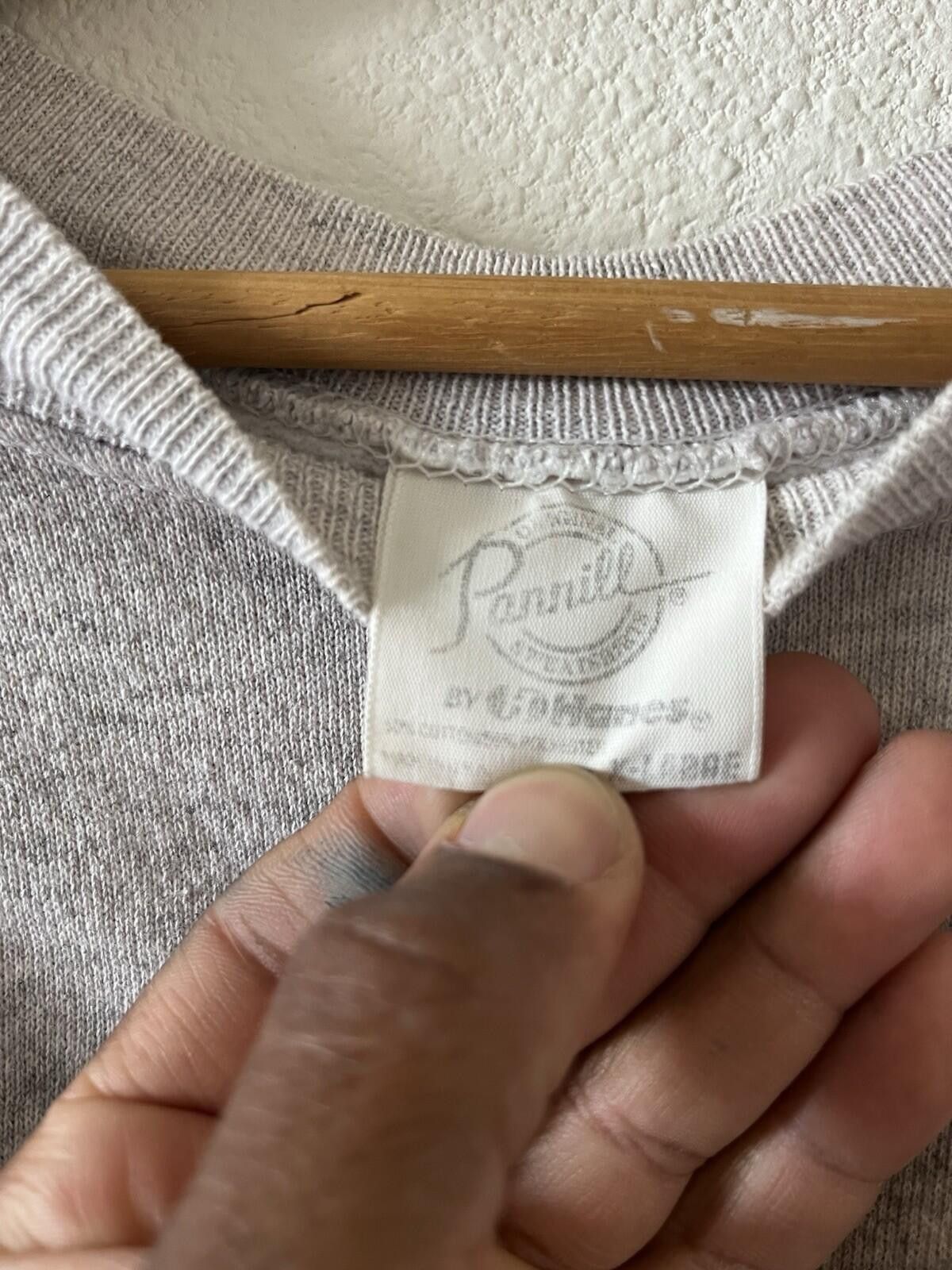 Hanes Vintage Pannill by Hanes Blank Grey Crewneck - XL Size US XL / EU 56 / 4 - 3 Thumbnail