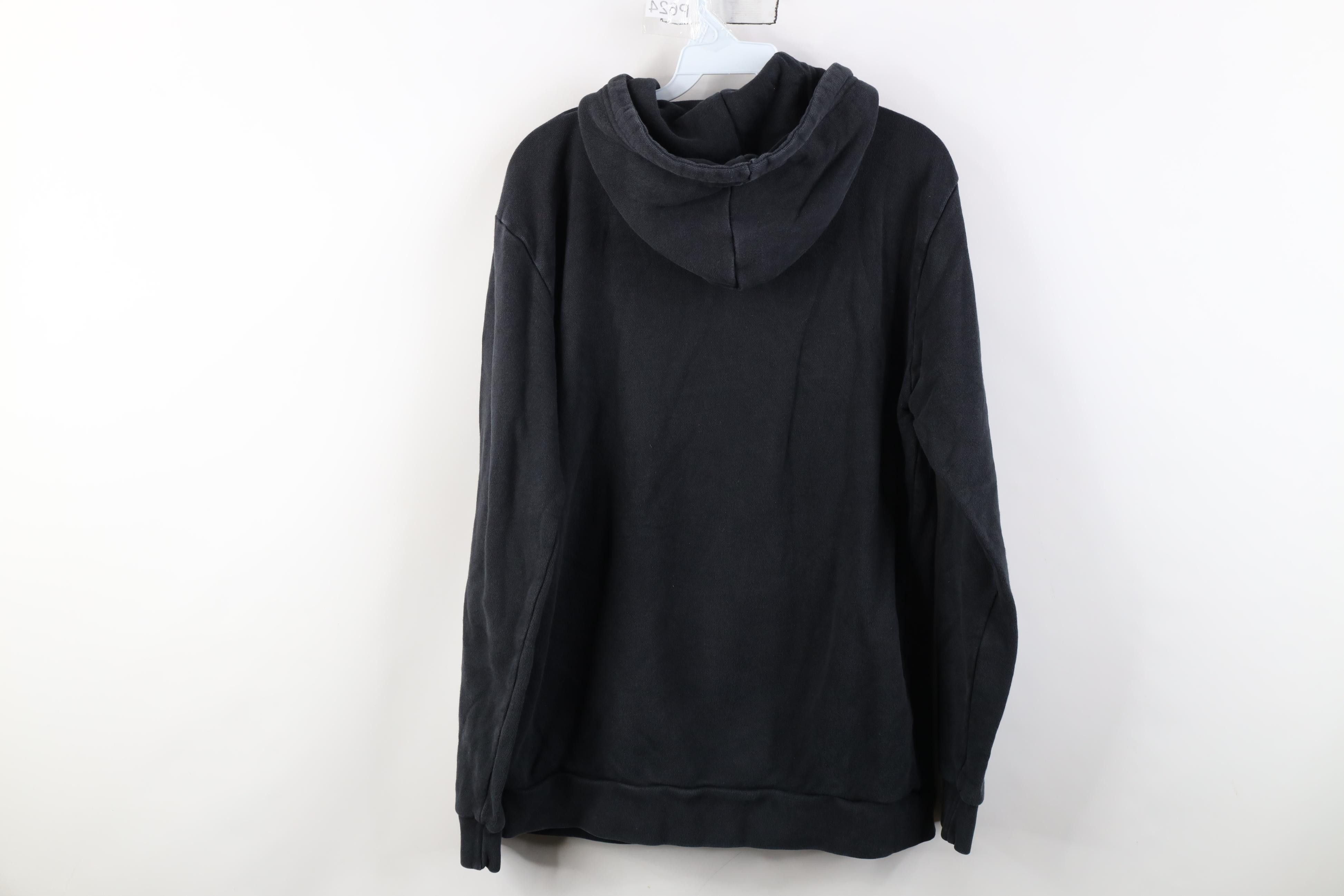 Adidas Vintage Y2K Adidas Spell Big Logo Hoodie Sweatshirt Black Size US M / EU 48-50 / 2 - 11 Thumbnail