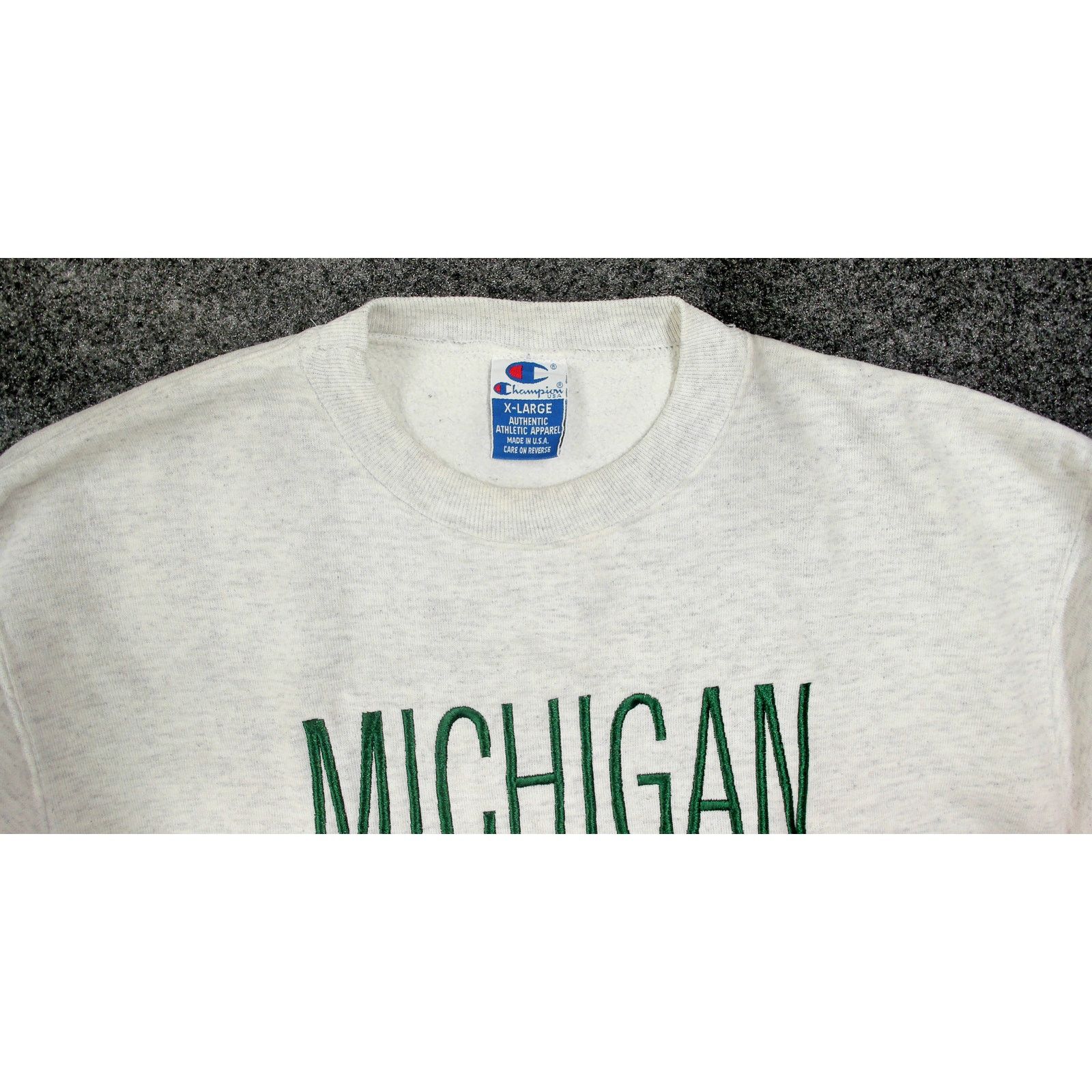 Champion Champion | VTG 90s Michigan State Made in USA Sweatshirt XL Size US XL / EU 56 / 4 - 11 Thumbnail