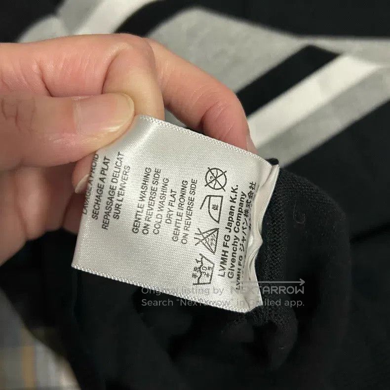 Givenchy Givenchy Rottweiler Striped Knit Sweatshirt Size US XS / EU 42 / 0 - 8 Thumbnail