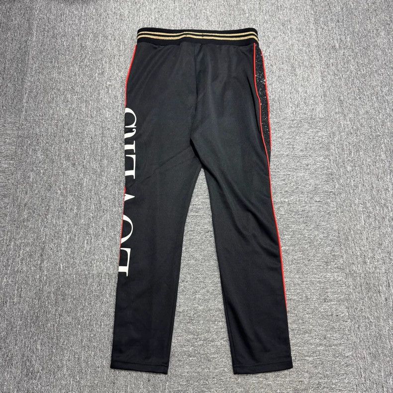 Amiri Amiri size L black glitter lovers sweatpants Size US 36 / EU 52 - 5 Thumbnail