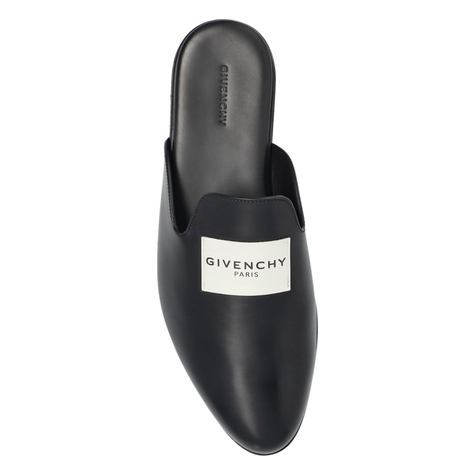 Givenchy GIVENCHY Black Leather Slides New & Authentic (Men's size:8; Size US 8 / EU 41 - 4 Thumbnail